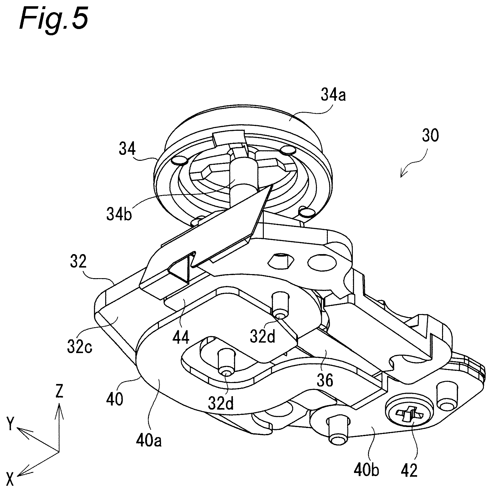 Patent US11776773 Figure 5 – Release switch device and imaging apparatus