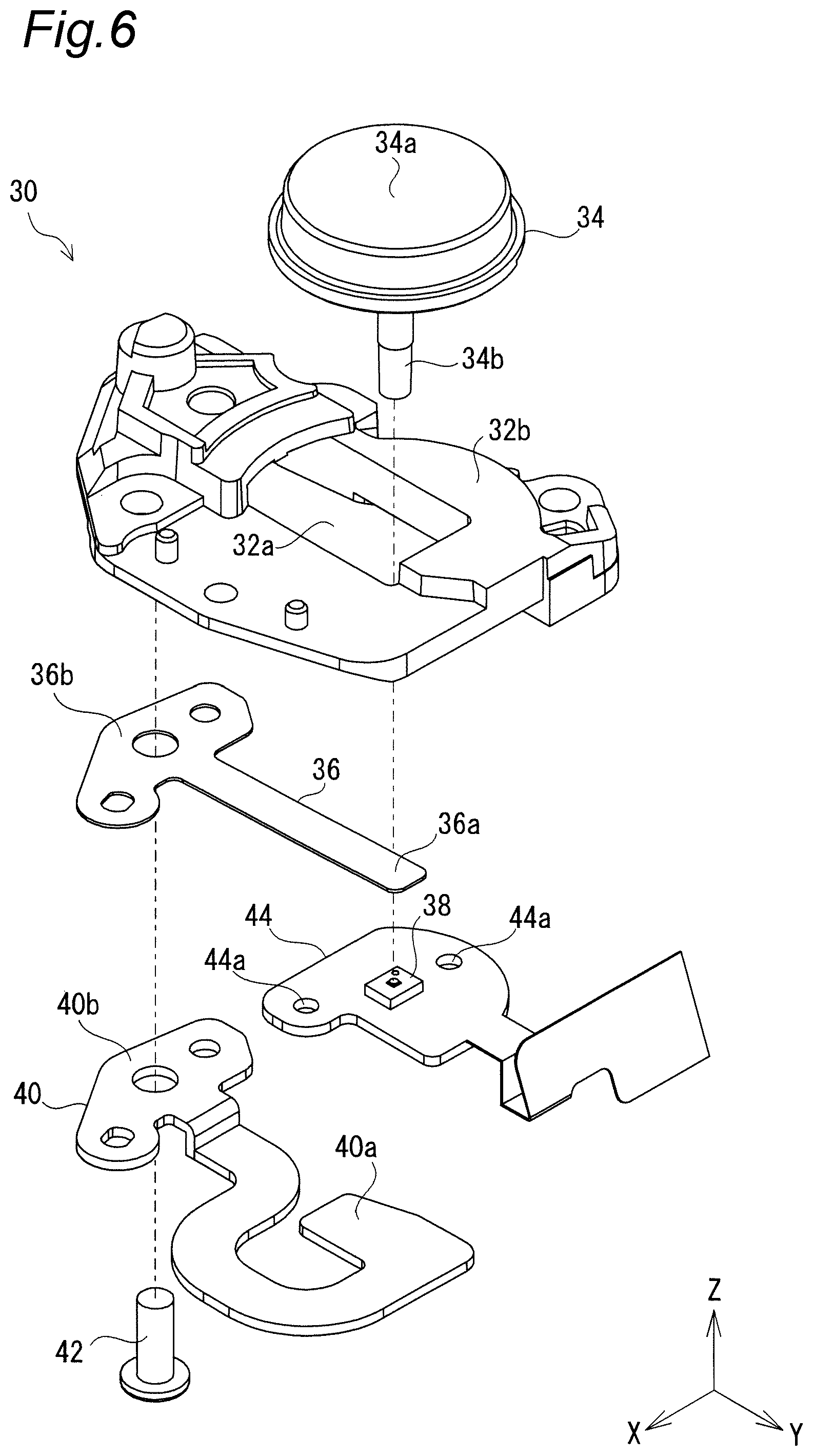 Patent US11776773 Figure 6 – Release switch device and imaging apparatus