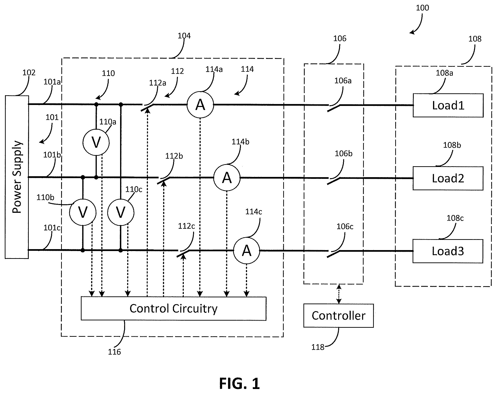 Patent US11776778 Figure 1 – Industrial circuit breaker