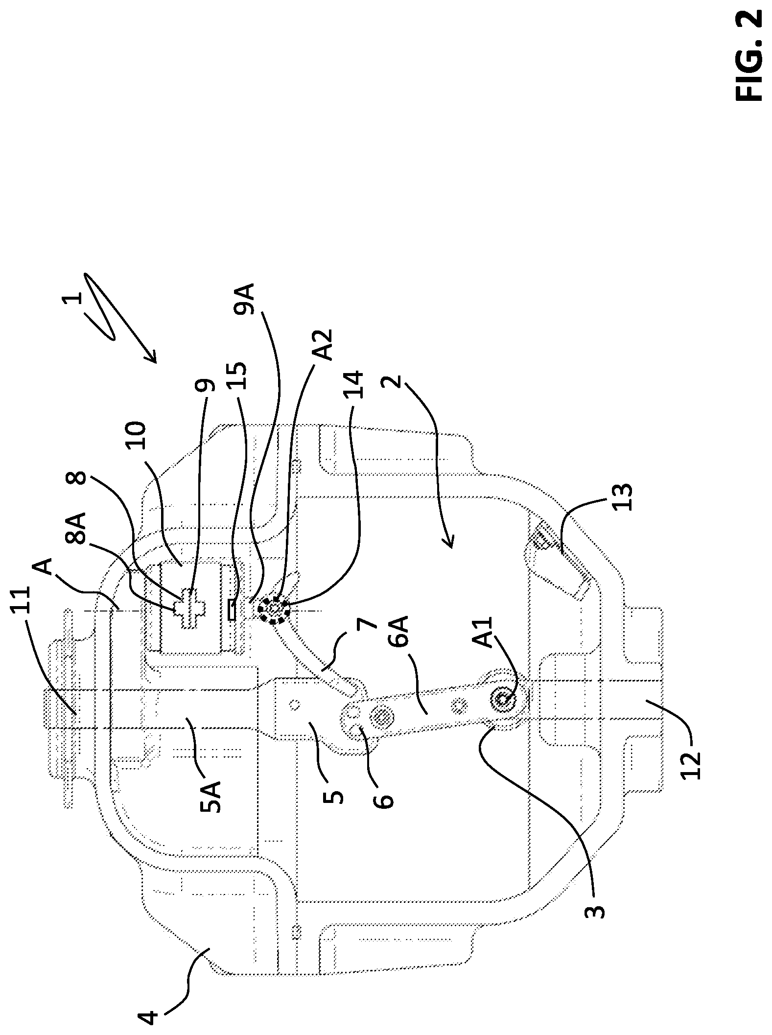 Patent US11776779 Figure 2 – Medium voltage switching apparatus