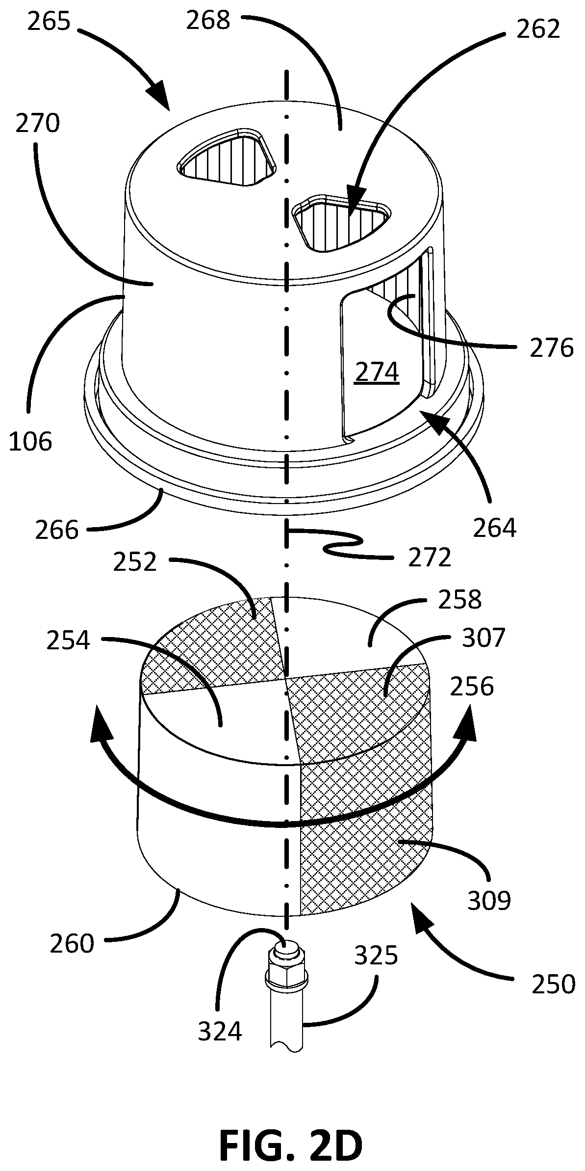 Patent US11776780 Figure 8 – In-line disconnect switch