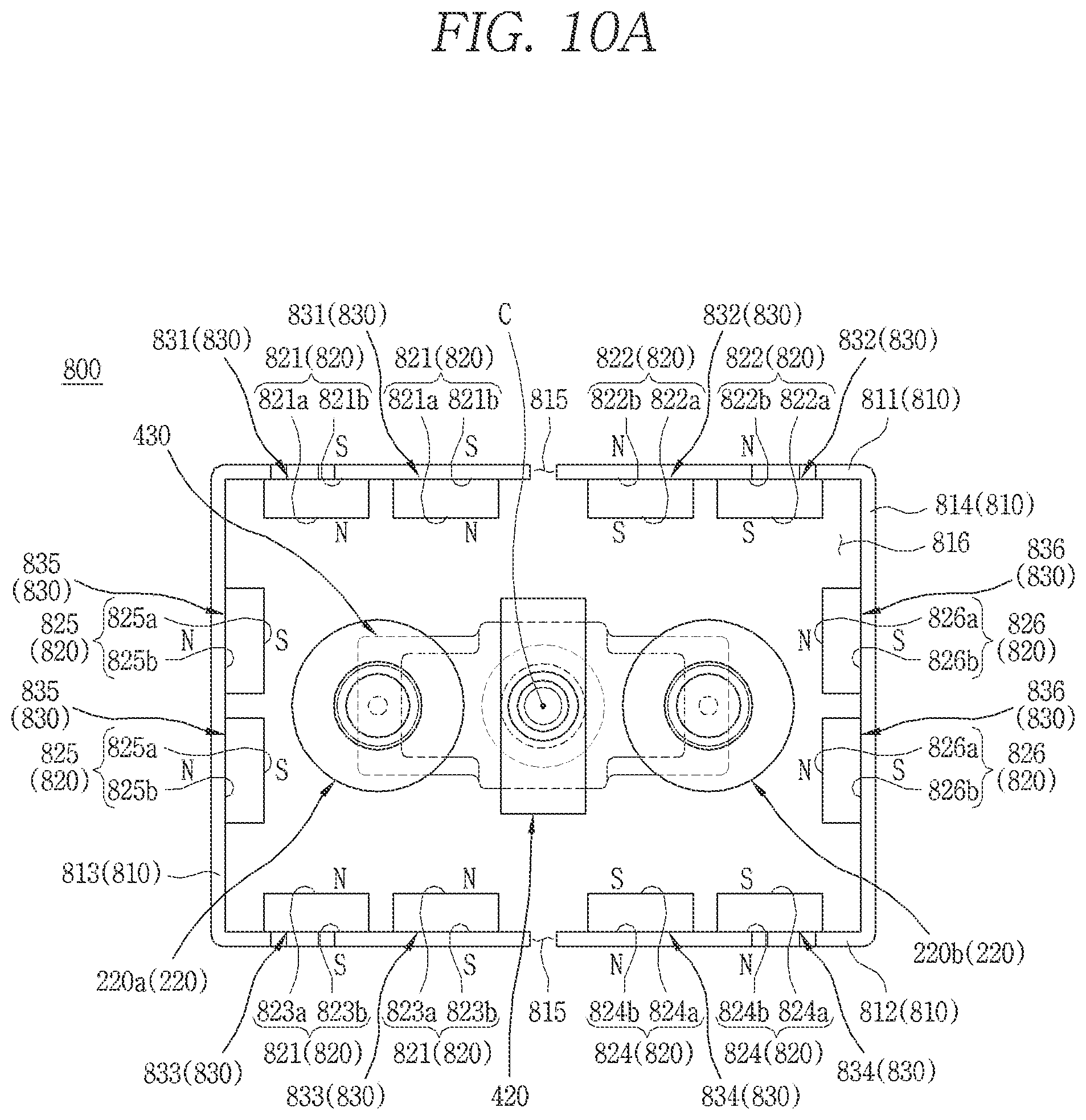 Patent US11776782 Figure 10 – Arc path forming unit and direct current relay comprising same