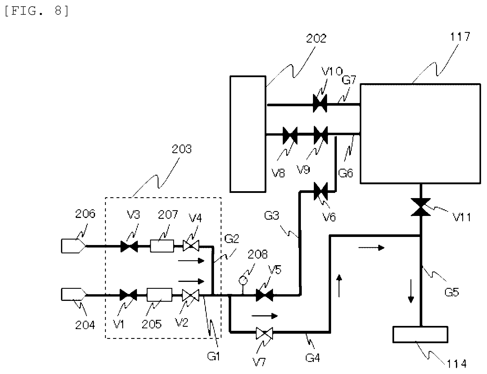 Patent US11776792 Figure 8 – Plasma processing apparatus and plasma processing method