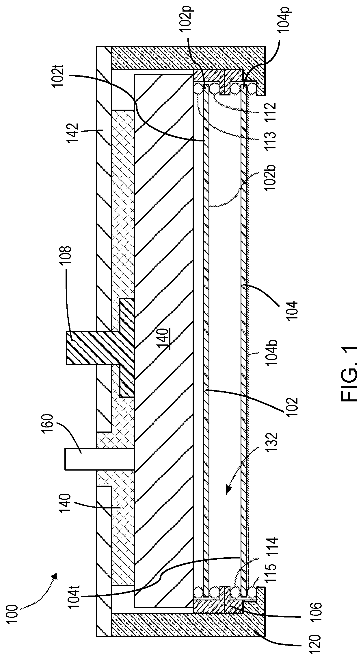 Patent US11776793 Figure 1 – Plasma source with ceramic electrode plate