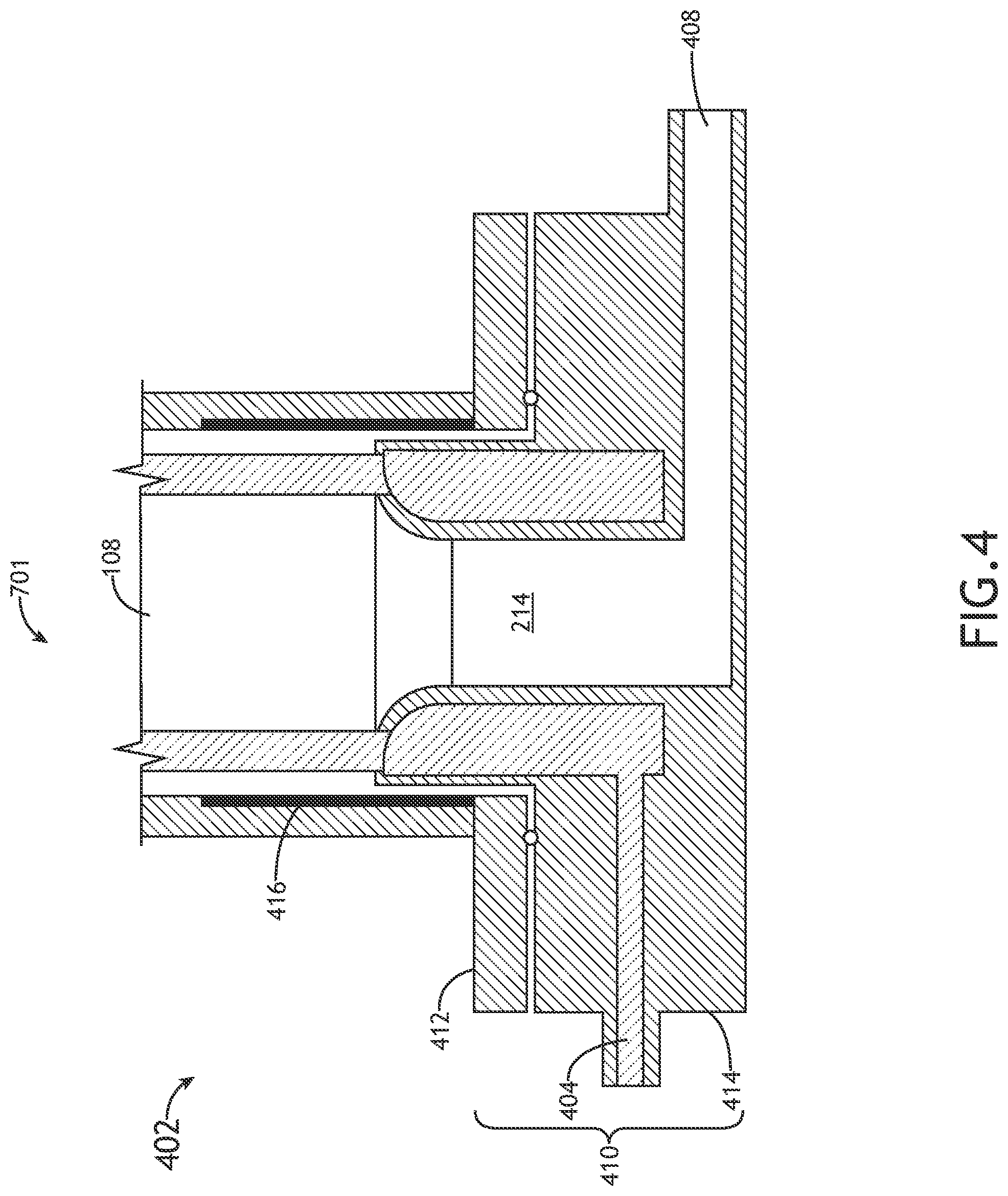 Patent US11776804 Figure 4 – Laser-sustained plasma light source with reverse vortex flow