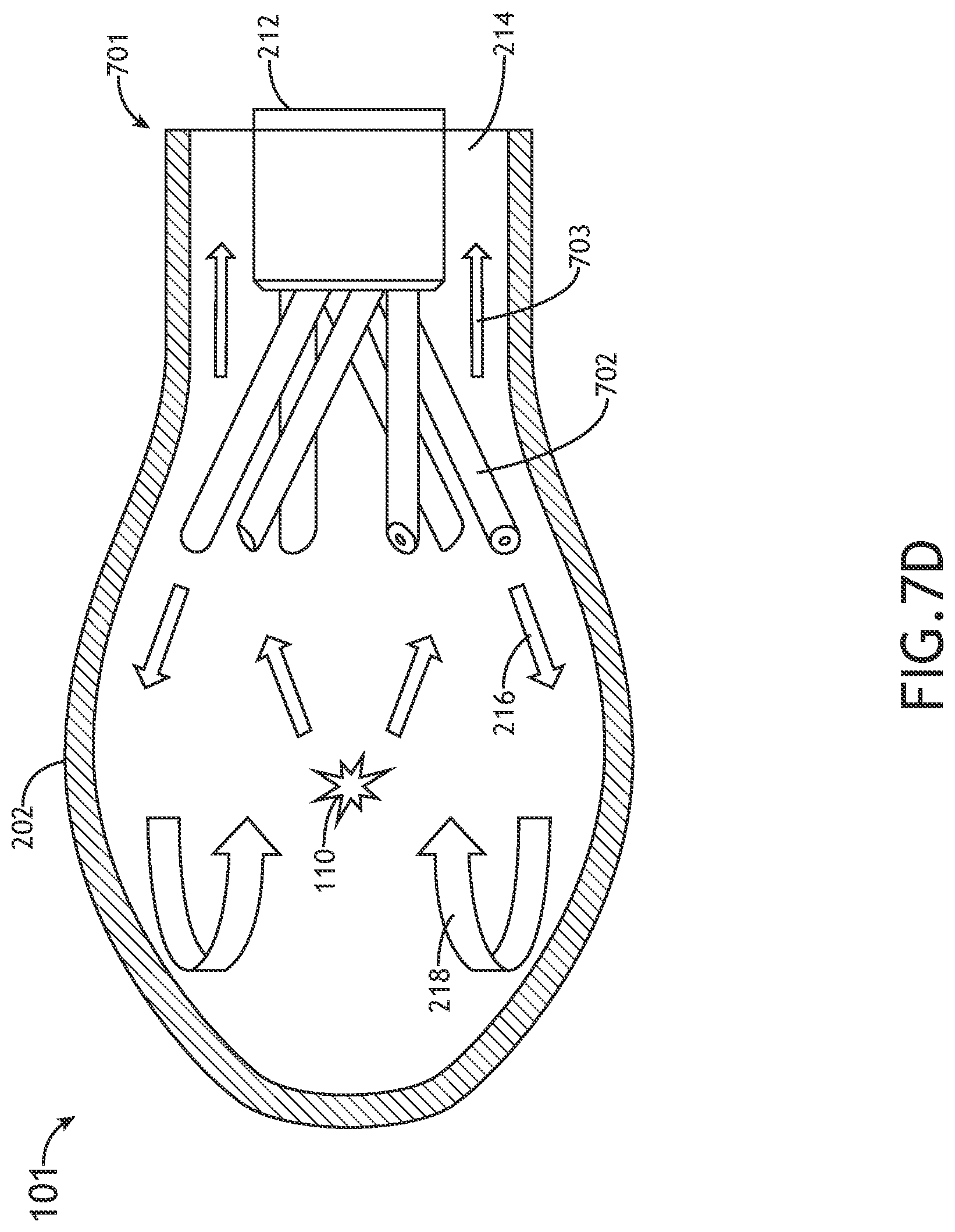 Patent US11776804 Figure 9 – Laser-sustained plasma light source with reverse vortex flow