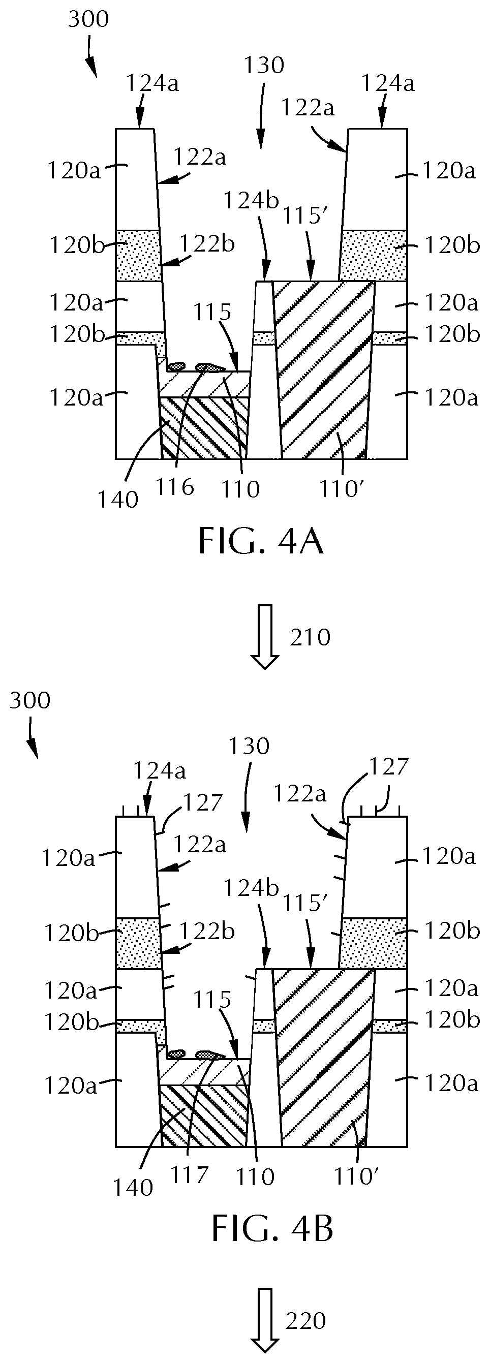 Patent US11776806 Figure 3 – Multi-step pre-clean for selective metal gap fill