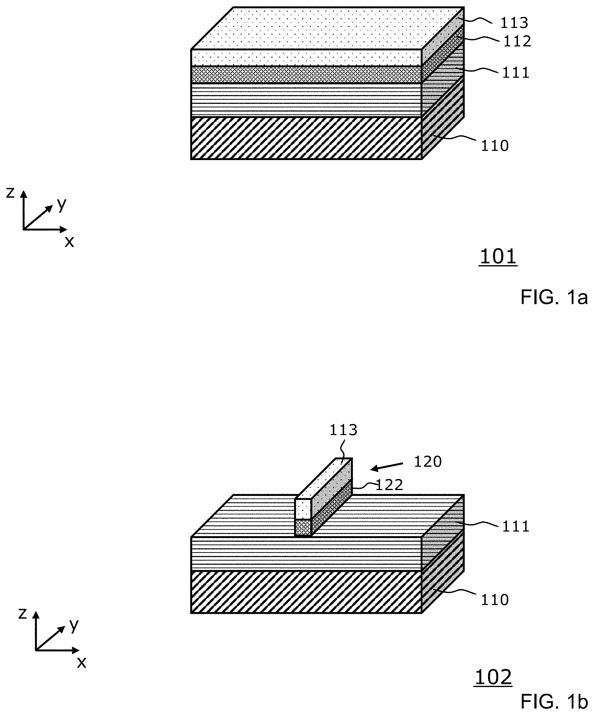 Patent US11776809 Figure 1 – Fabrication of a semiconductor device
