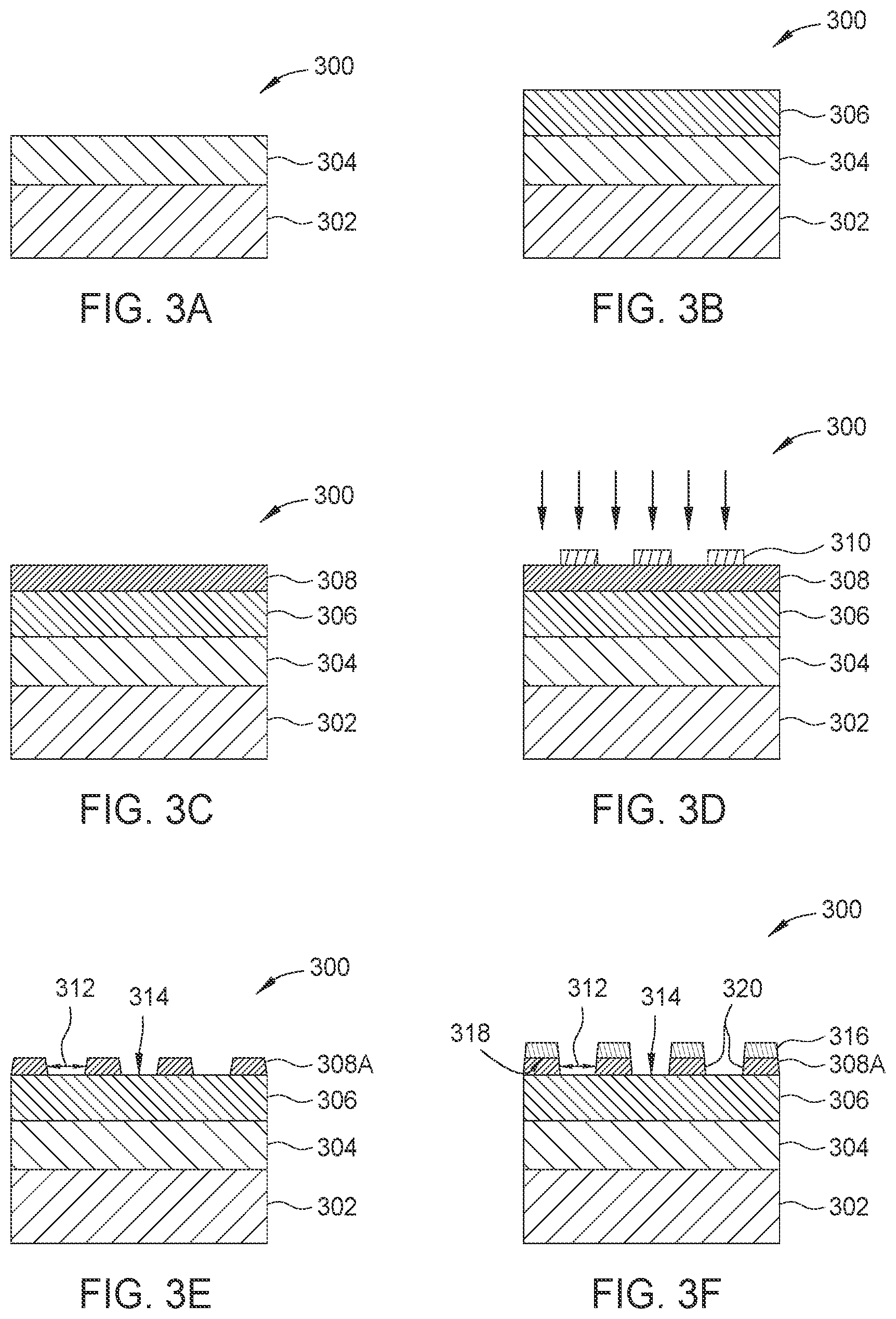 Patent US11776811 Figure 3 – Selective deposition of carbon on photoresist layer for lithography applications
