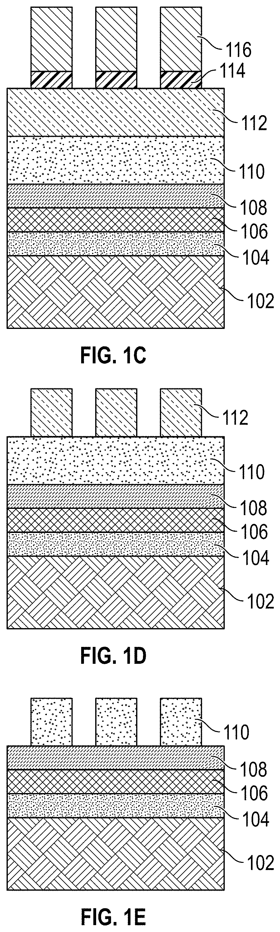 Patent US11776812 Figure 2 – Method for pattern reduction using a staircase spacer