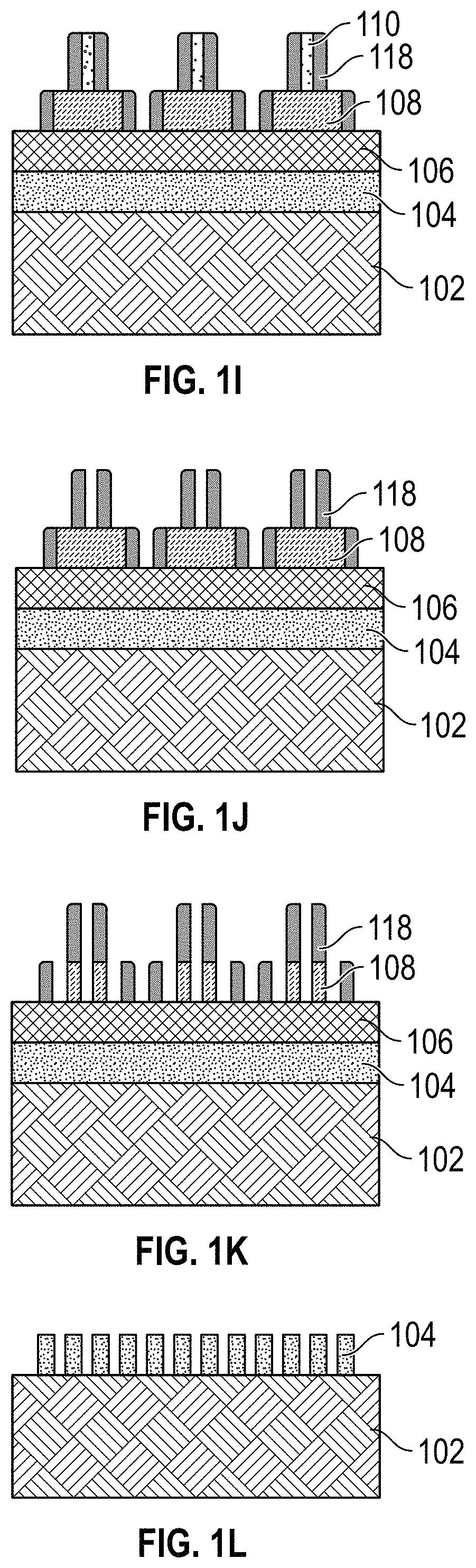 Patent US11776812 Figure 4 – Method for pattern reduction using a staircase spacer