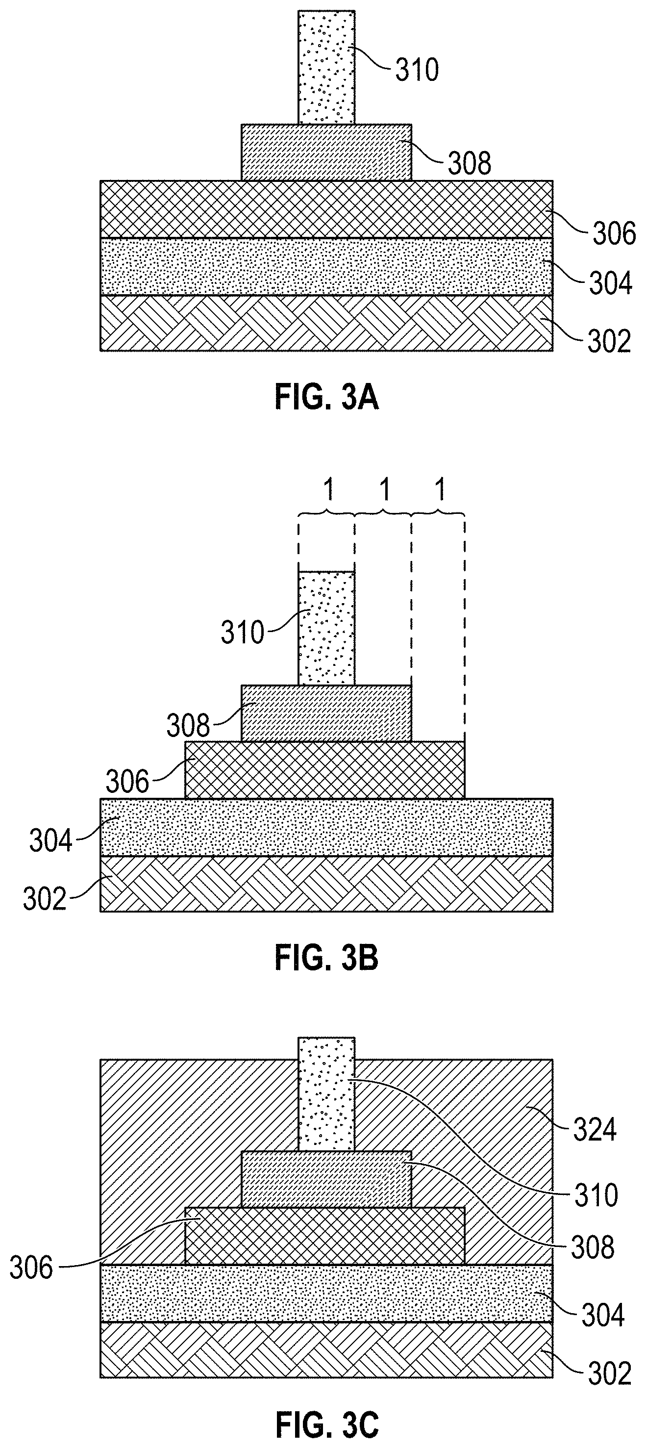 Patent US11776812 Figure 11 – Method for pattern reduction using a staircase spacer