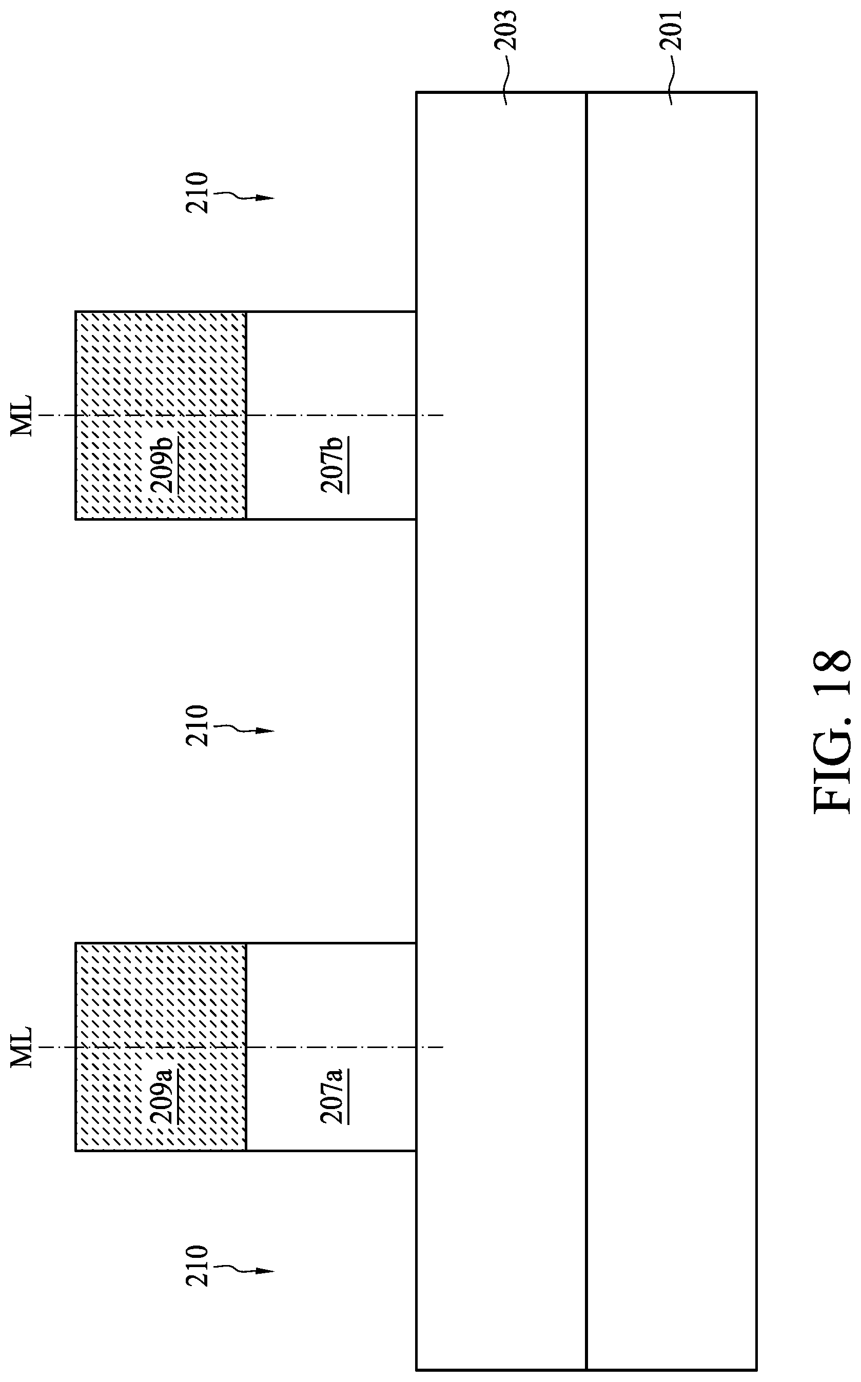 Patent US11776813 Figure 18 – Method for preparing semiconductor device structure with fine patterns at different levels
