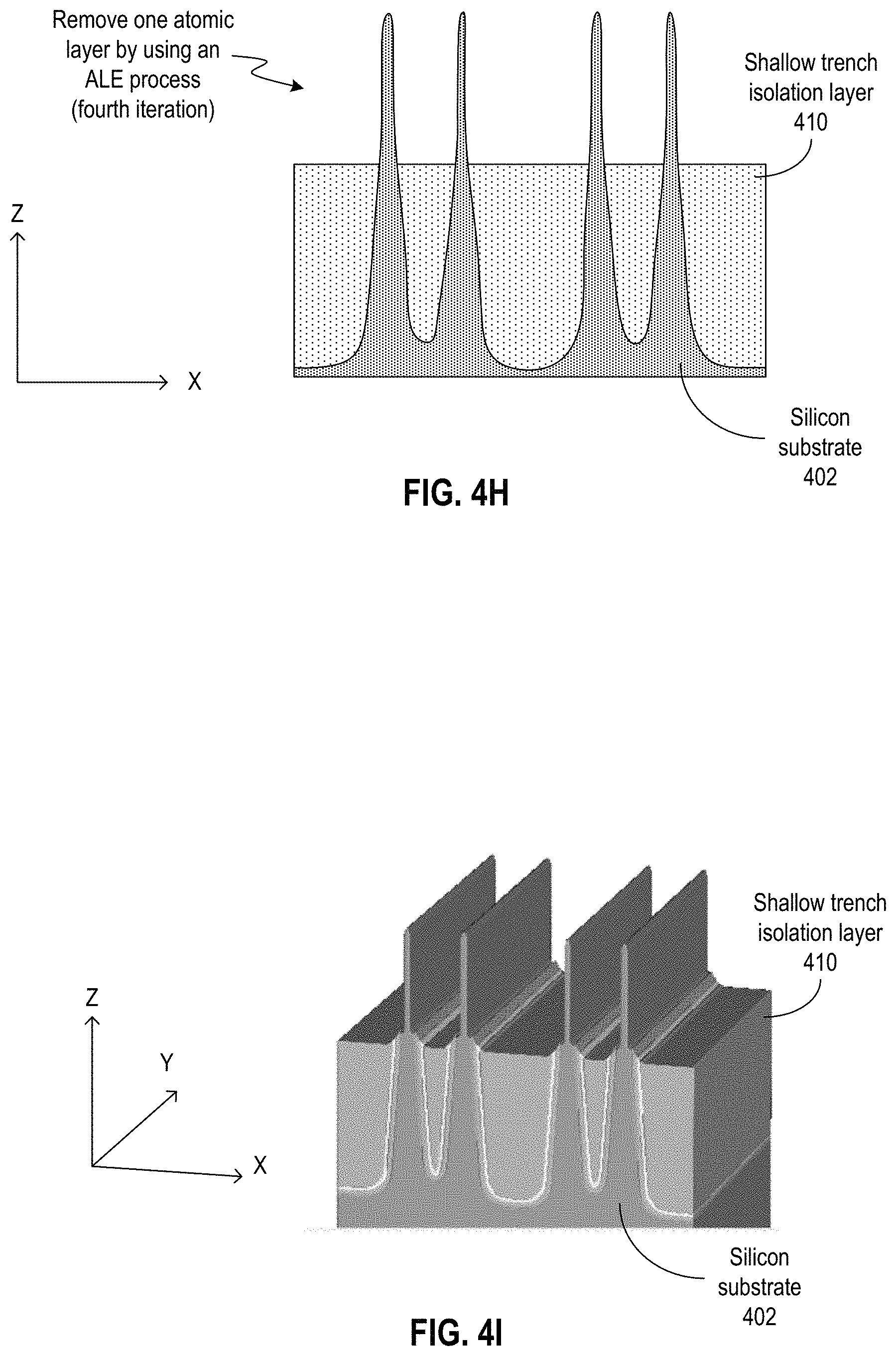 Patent US11776816 Figure 7 – Fin patterning to reduce fin collapse and transistor leakage