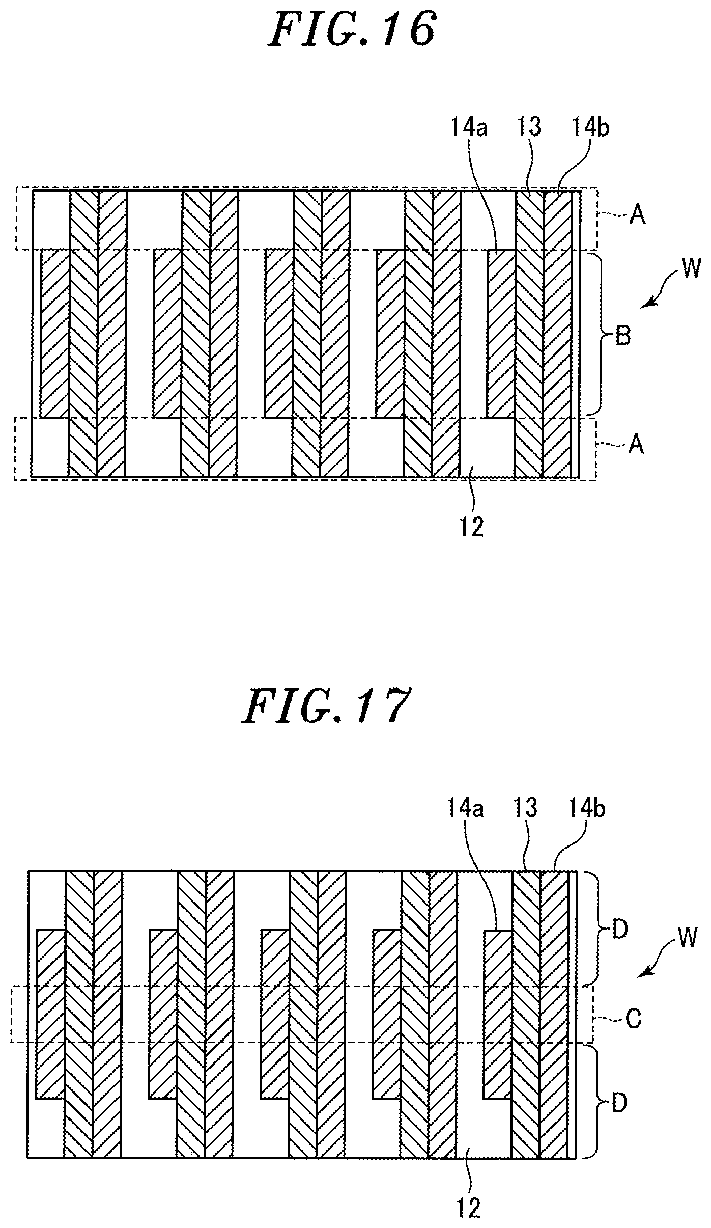 Patent US11776817 Figure 12 – Pattern forming method