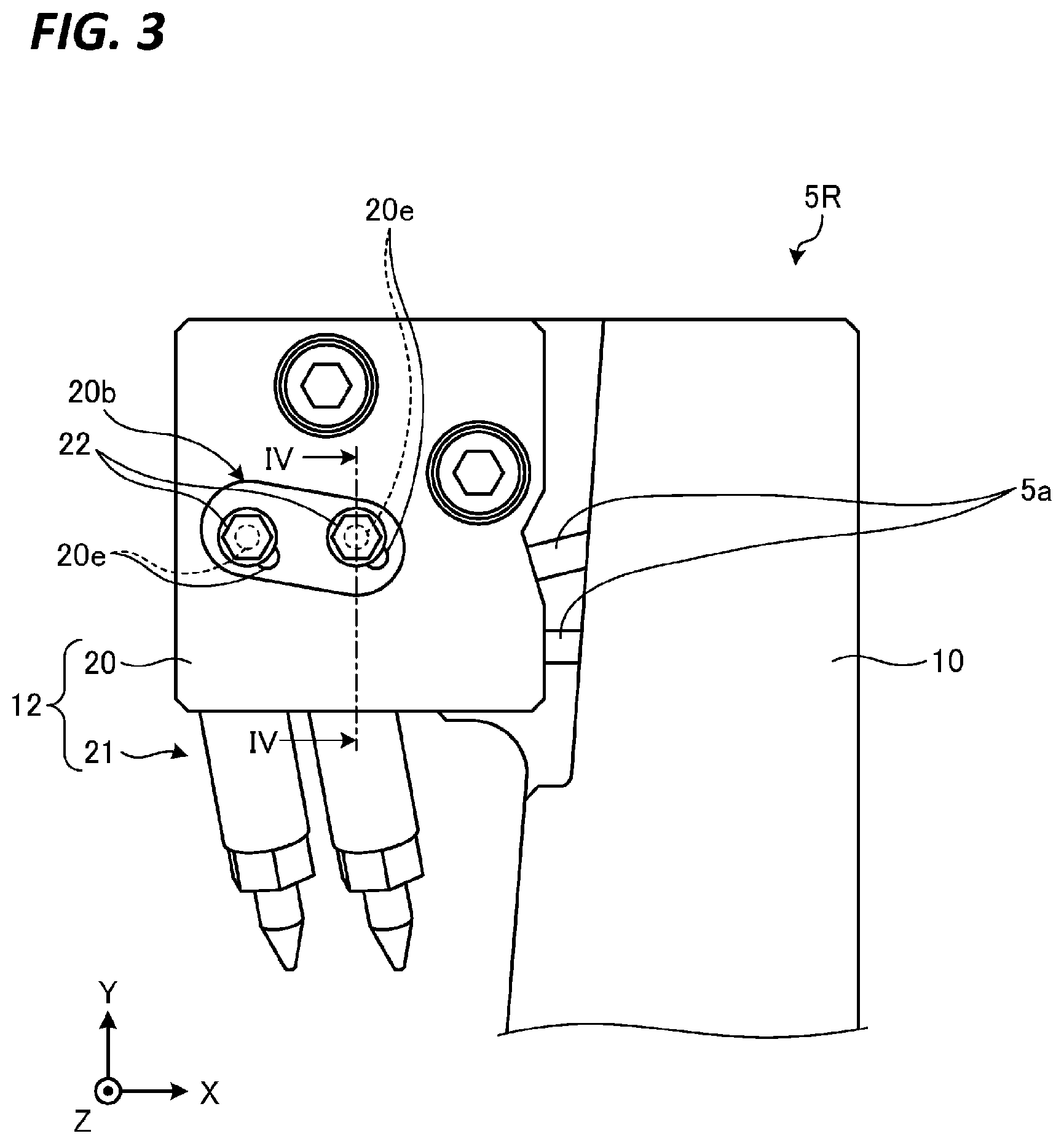 Patent US11776824 Figure 3 – Processing liquid ejection nozzle, nozzle arm, substrate processing apparatus, and substrate processing method