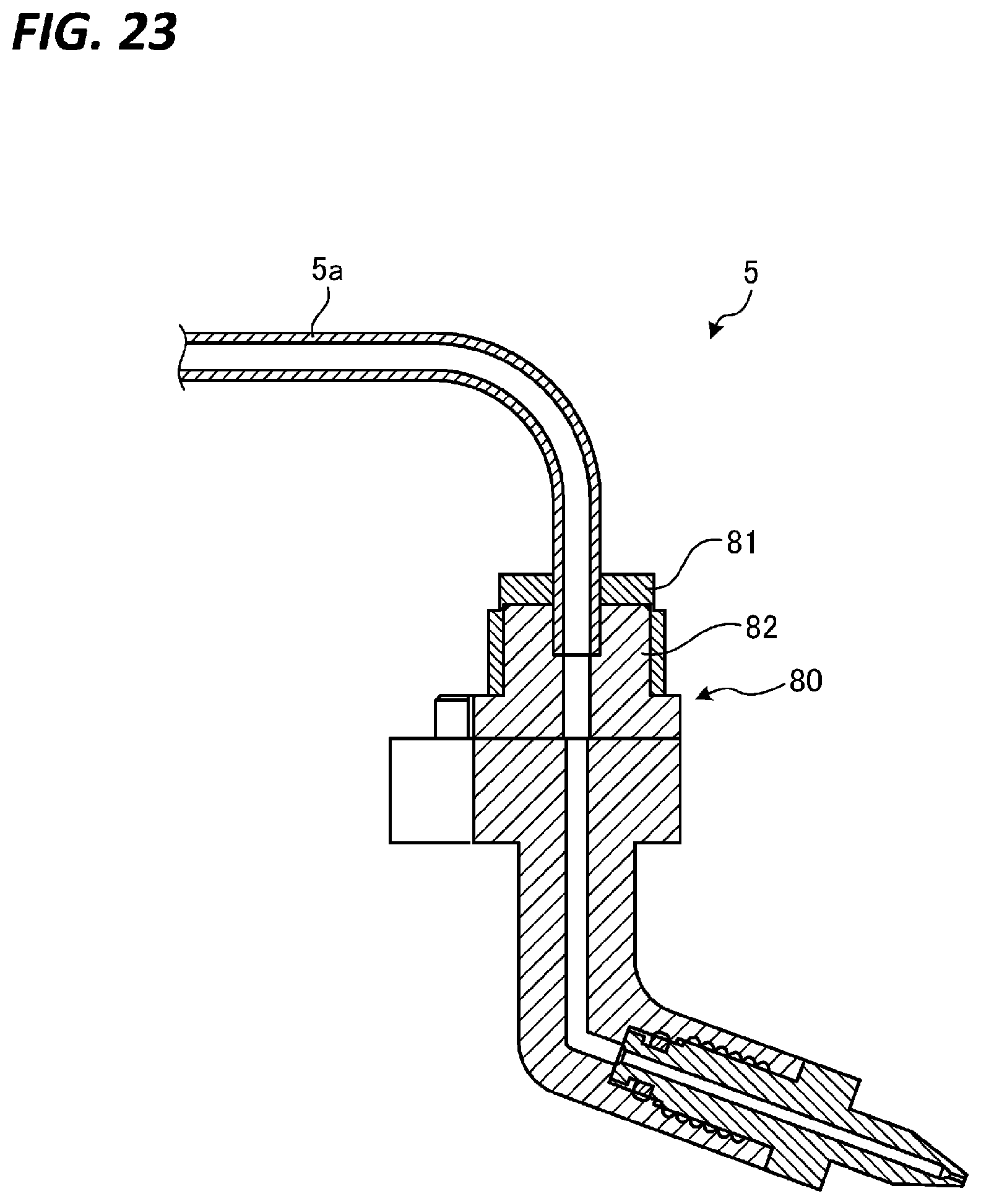 Patent US11776824 Figure 20 – Processing liquid ejection nozzle, nozzle arm, substrate processing apparatus, and substrate processing method
