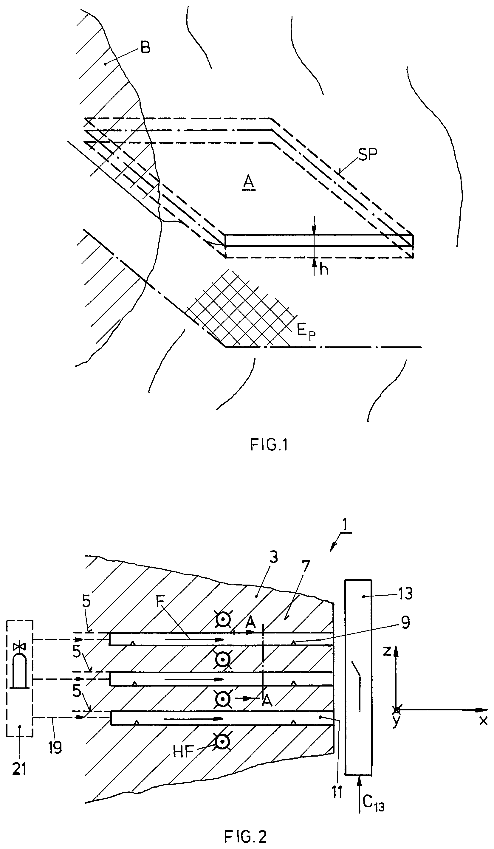 Patent US11776825 Figure 1 – Chamber for degassing substrates