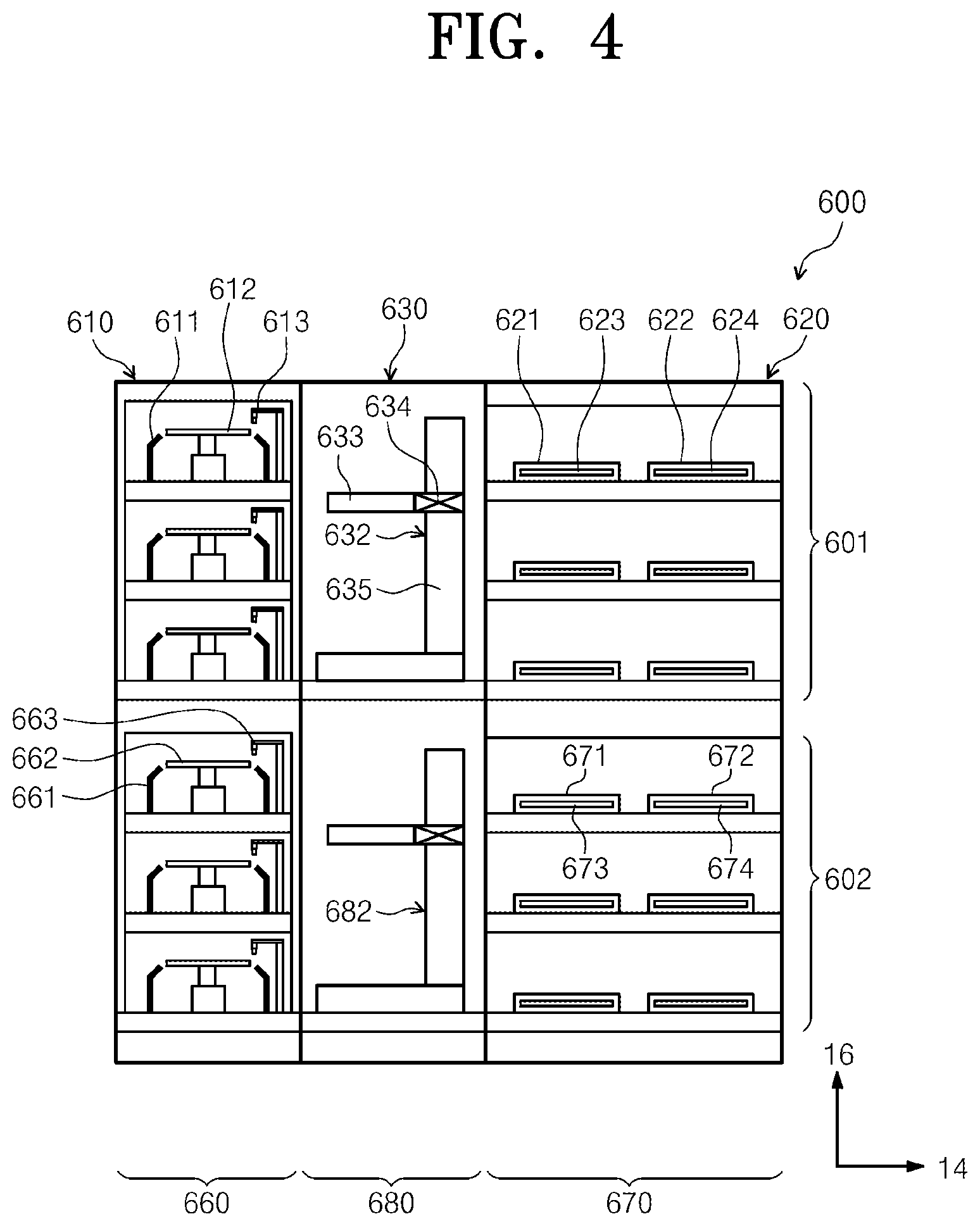 Patent US11776826 Figure 4 – Apparatus and method for treating substrate