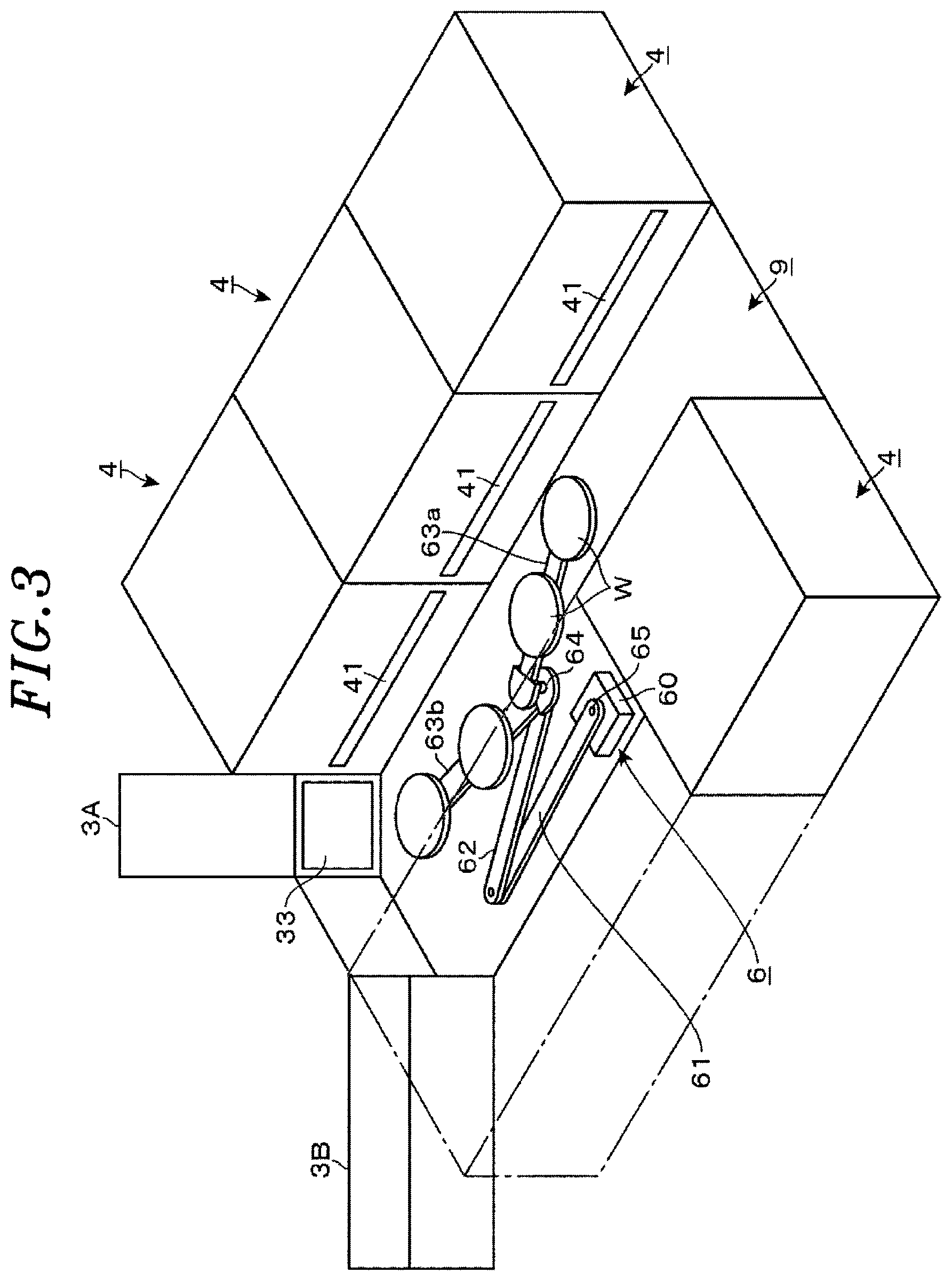 Patent US11776828 Figure 3 – Vacuum processing device