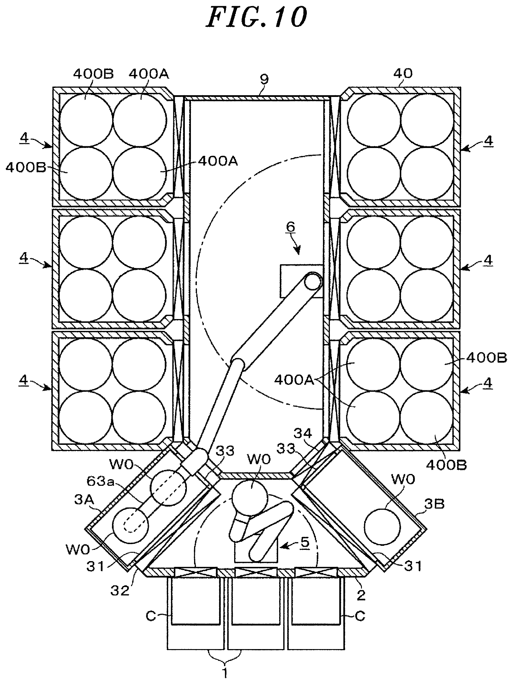 Patent US11776828 Figure 9 – Vacuum processing device