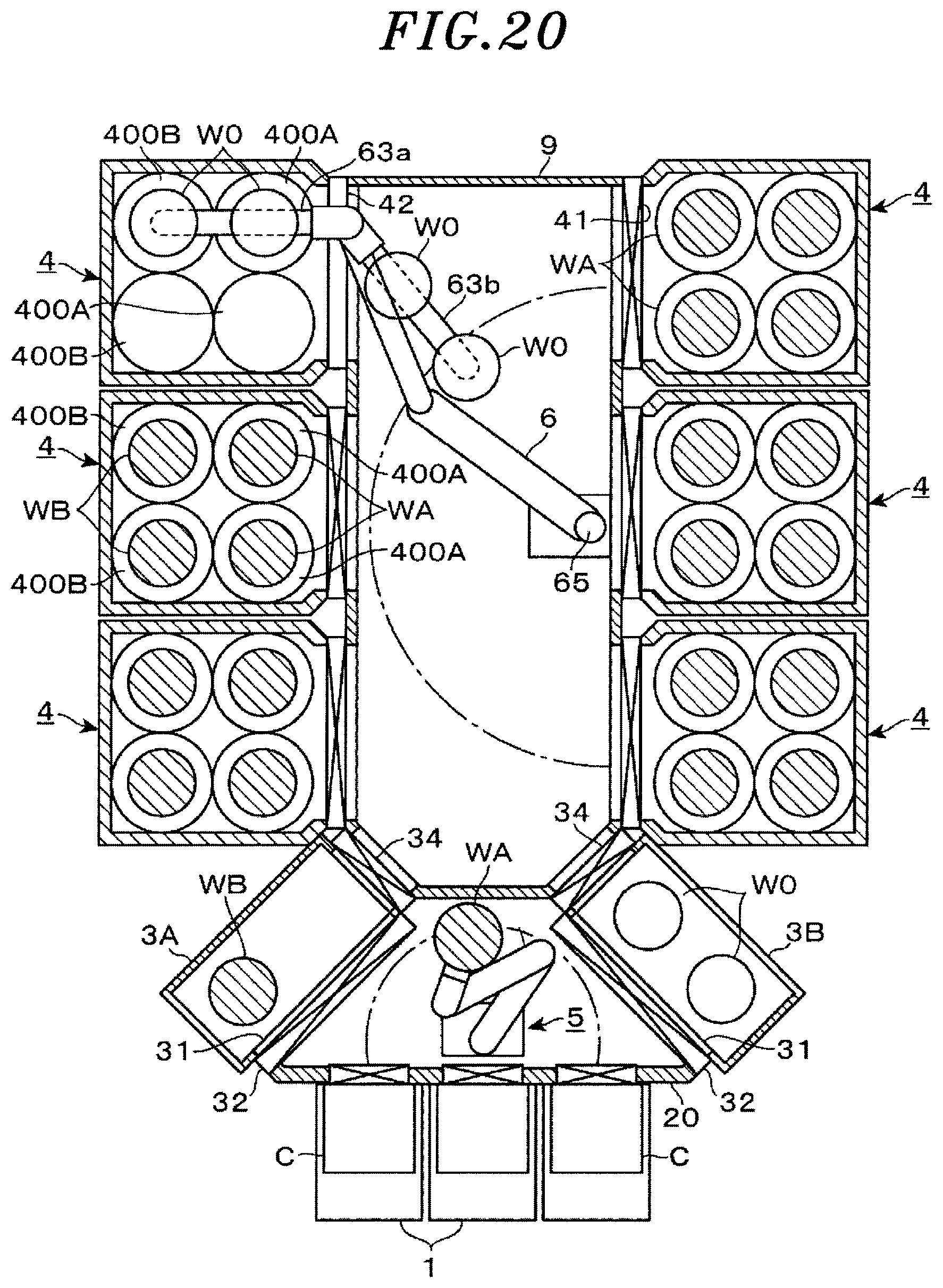 Patent US11776828 Figure 16 – Vacuum processing device