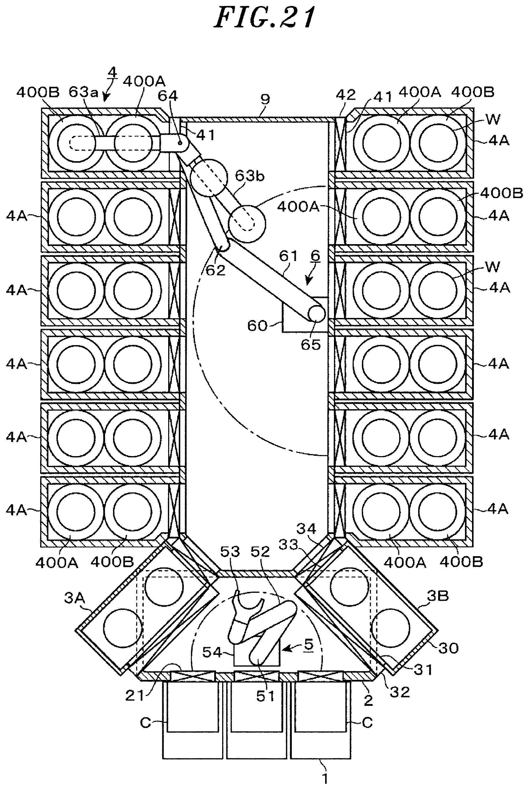 Patent US11776828 Figure 17 – Vacuum processing device