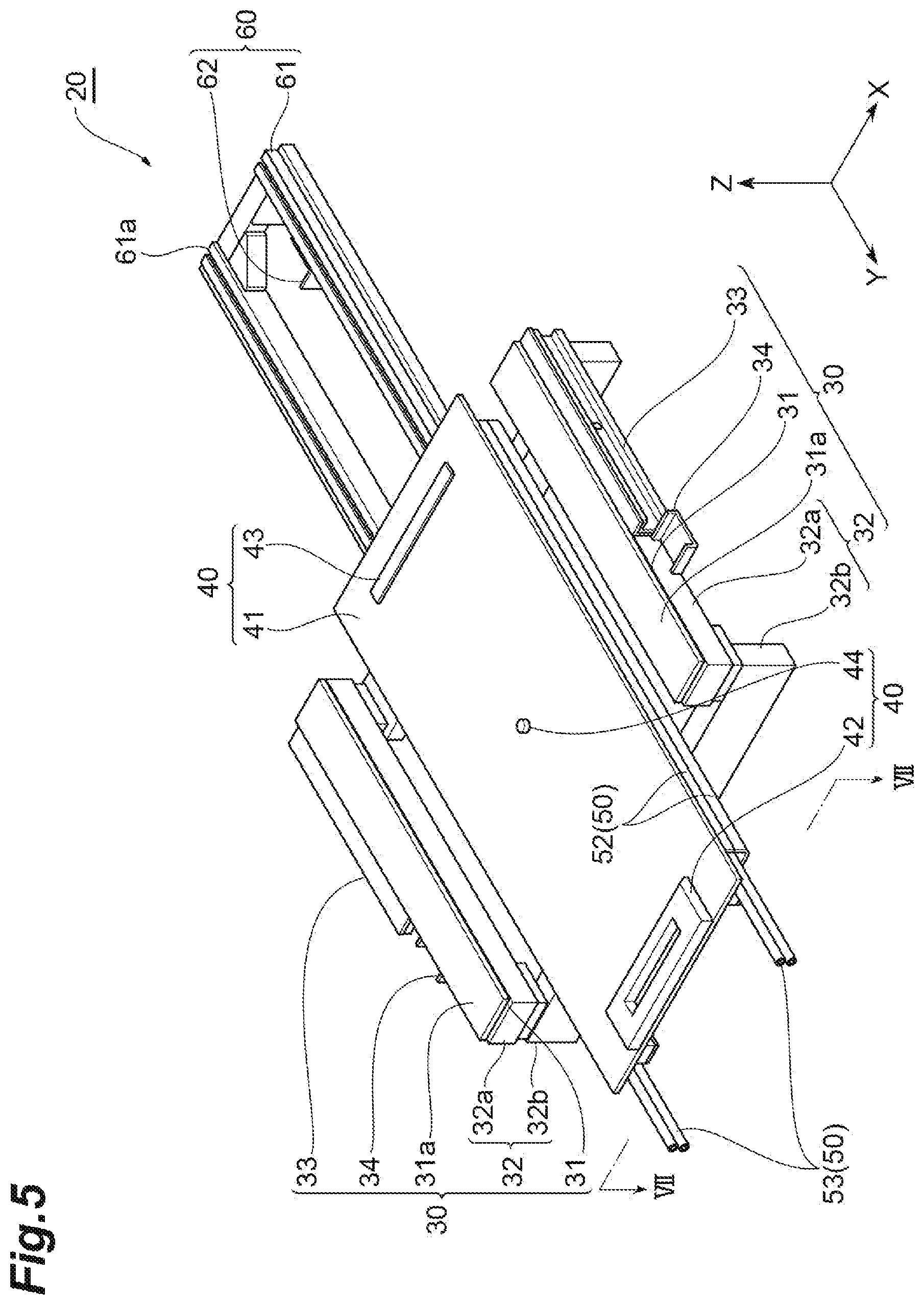Patent US11776832 Figure 5 – Transfer system, transfer device, and transfer method