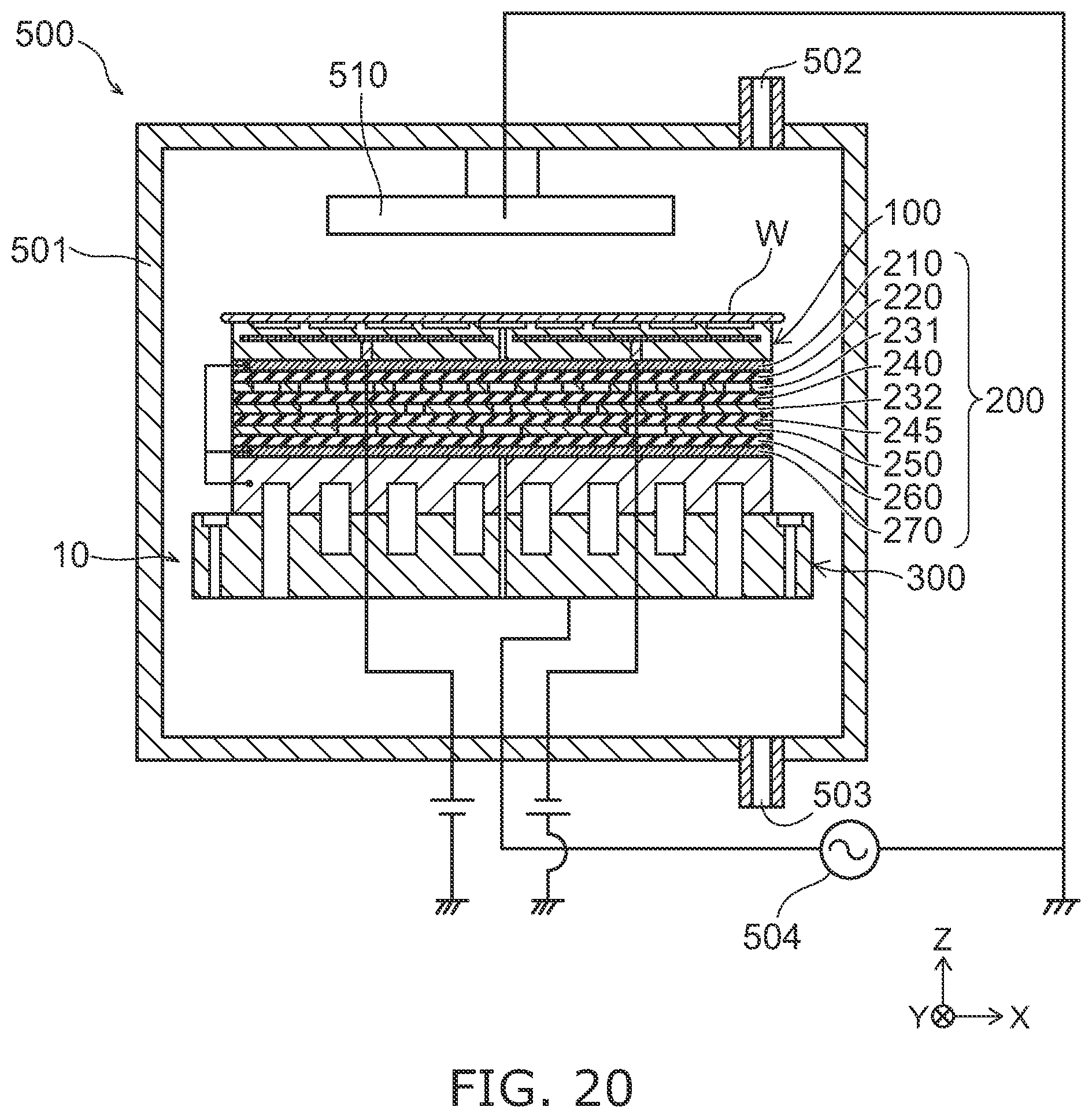 Patent US11776836 Figure 18 – Electrostatic chuck and semiconductor manufacturing apparatus