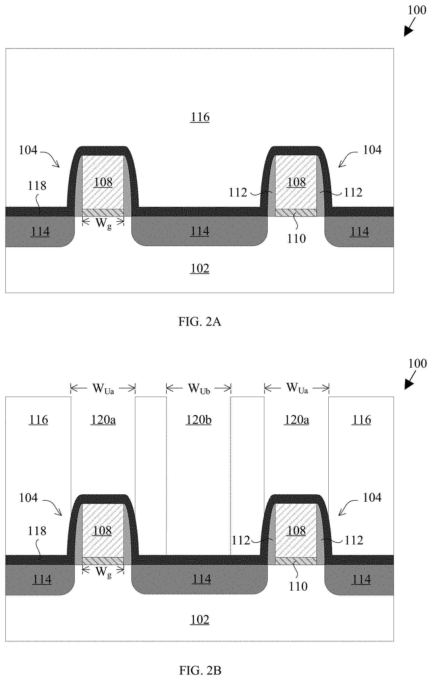 Patent US11776844 Figure 2 – Contact via structures of semiconductor devices
