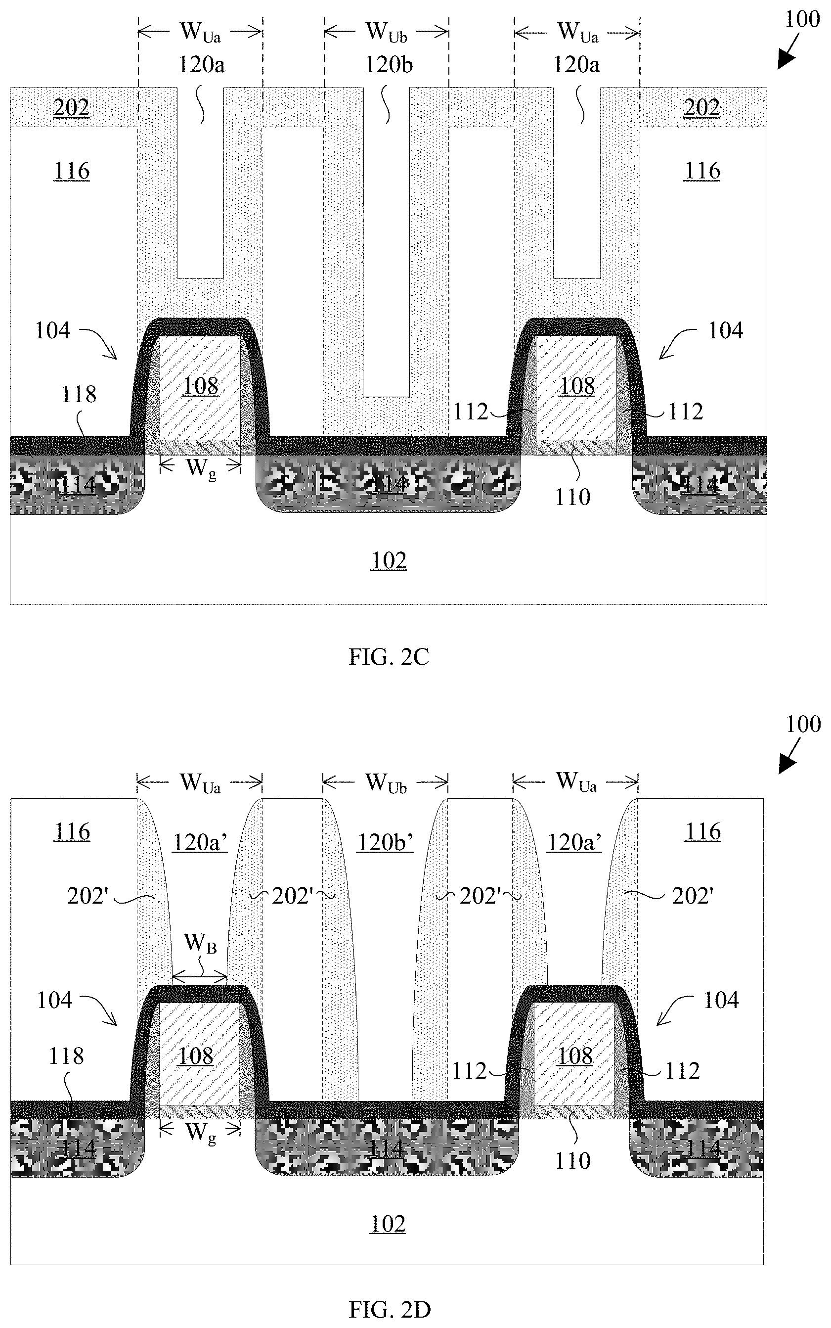 Patent US11776844 Figure 3 – Contact via structures of semiconductor devices
