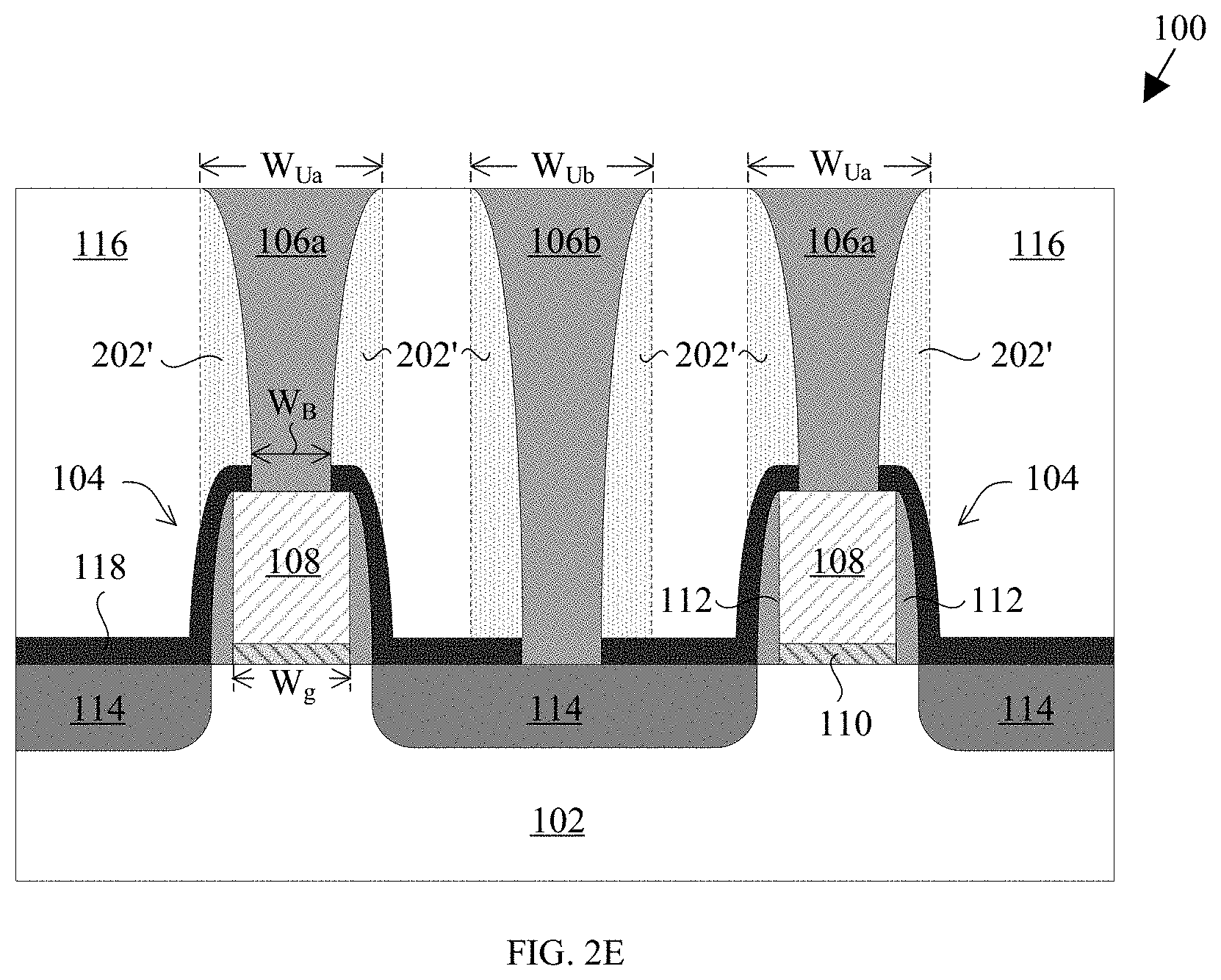 Patent US11776844 Figure 4 – Contact via structures of semiconductor devices