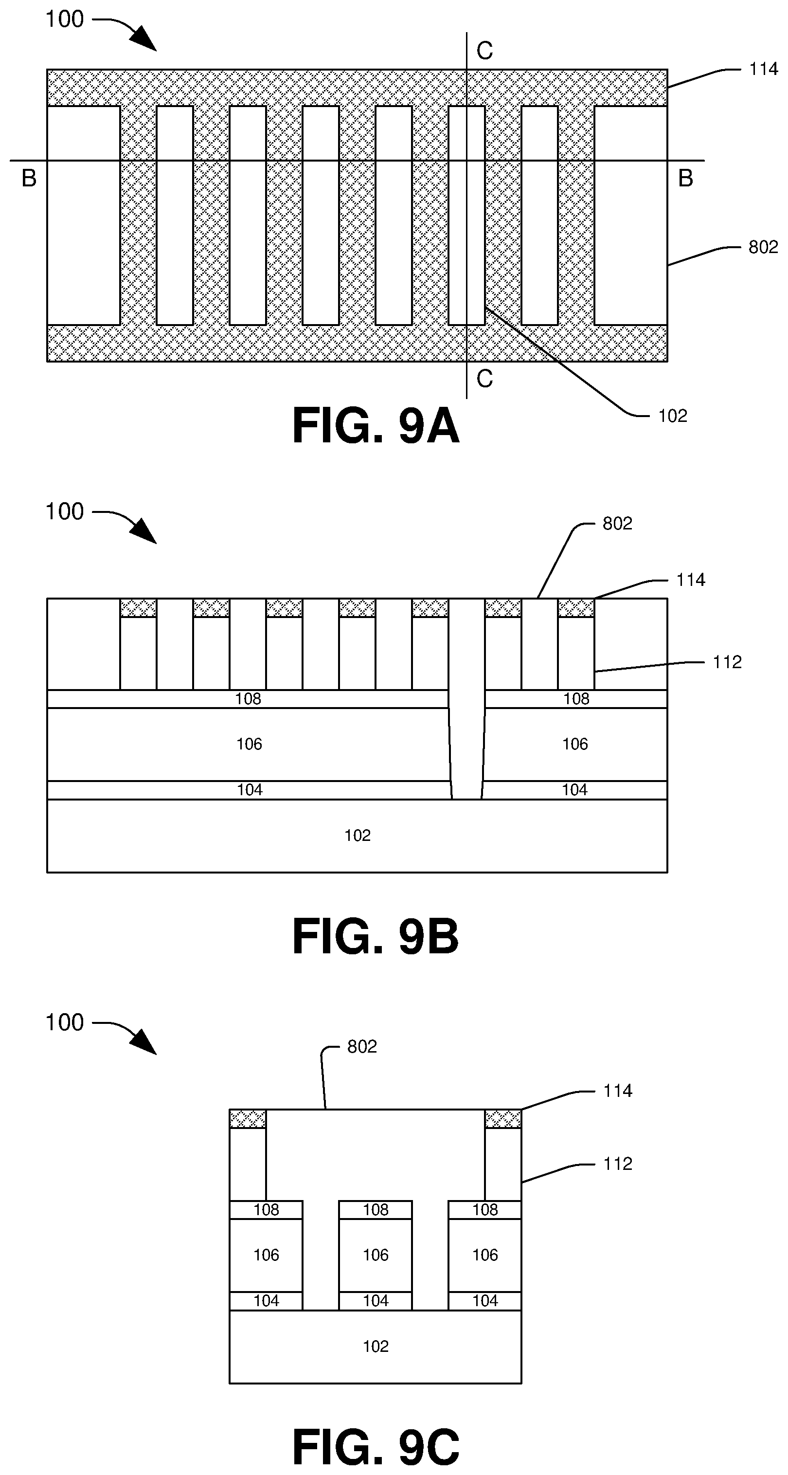 Patent US11776845 Figure 9 – Semiconductor arrangement and method of making