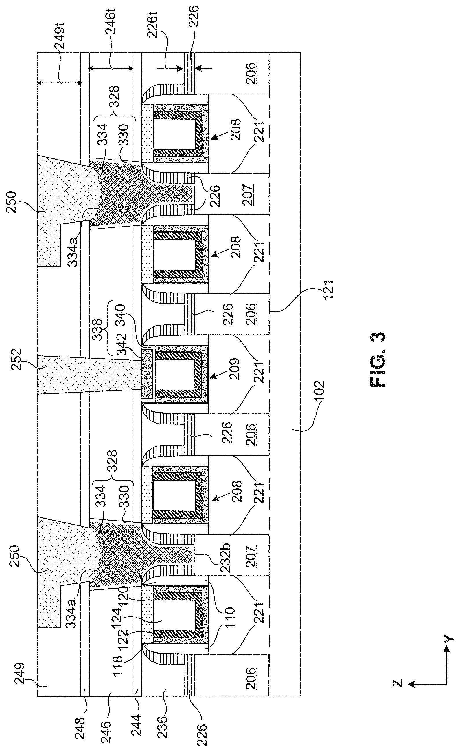 Patent US11776847 Figure 3 – Contact structure for semiconductor device