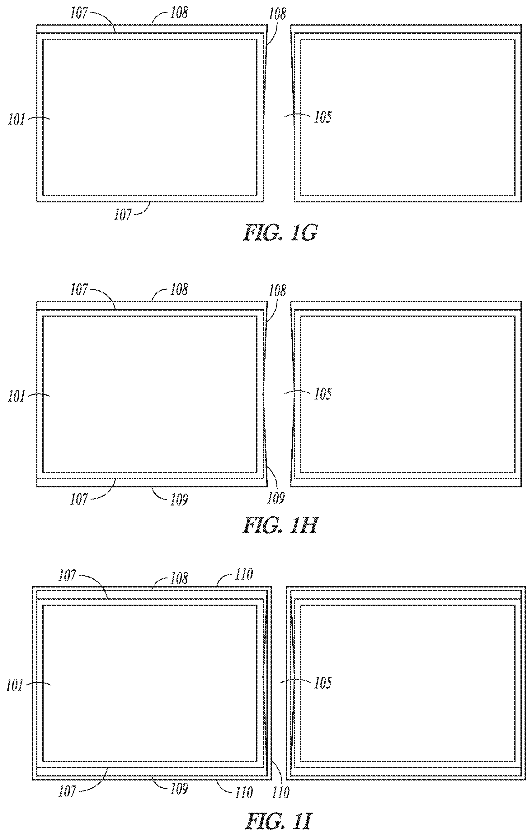 Patent US11776849 Figure 3 – Through silicon via fabrication