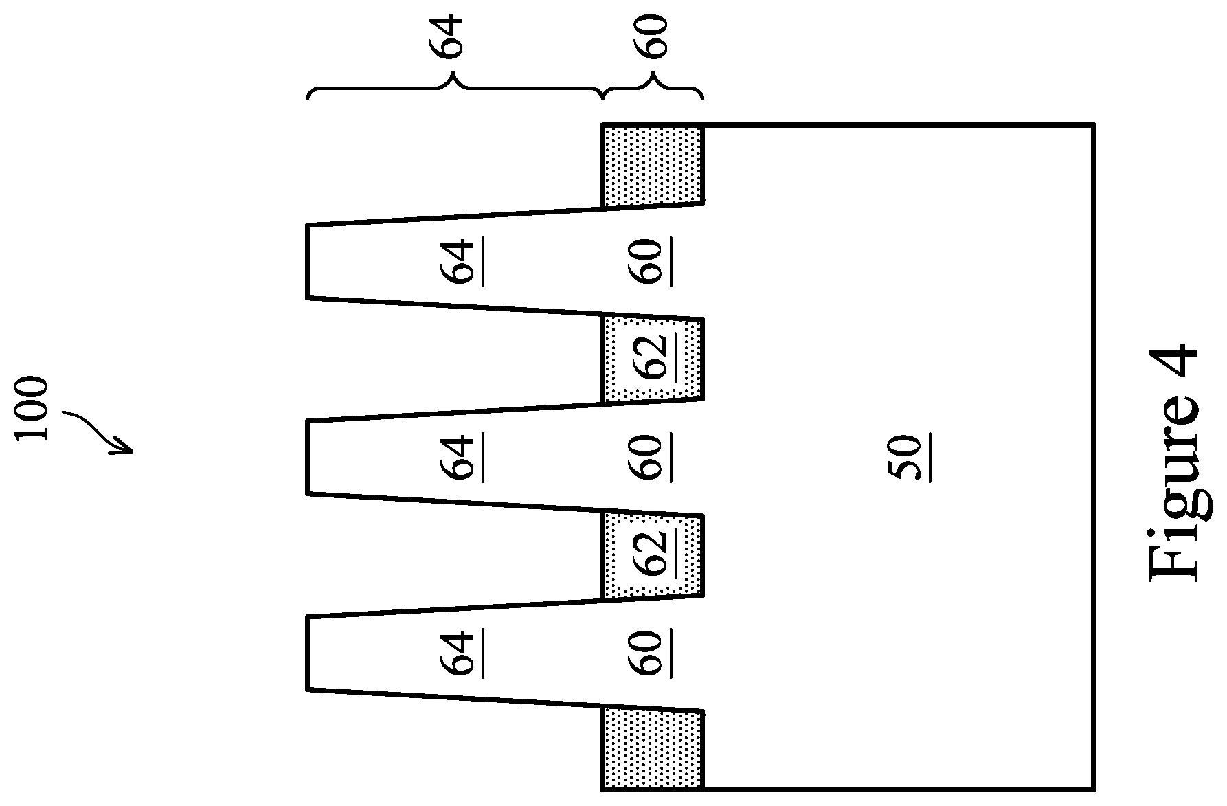 Patent US11776851 Figure 4 – Semiconductor device with multi-layered source/drain regions having different dopant concentrations and manufacturing method thereof