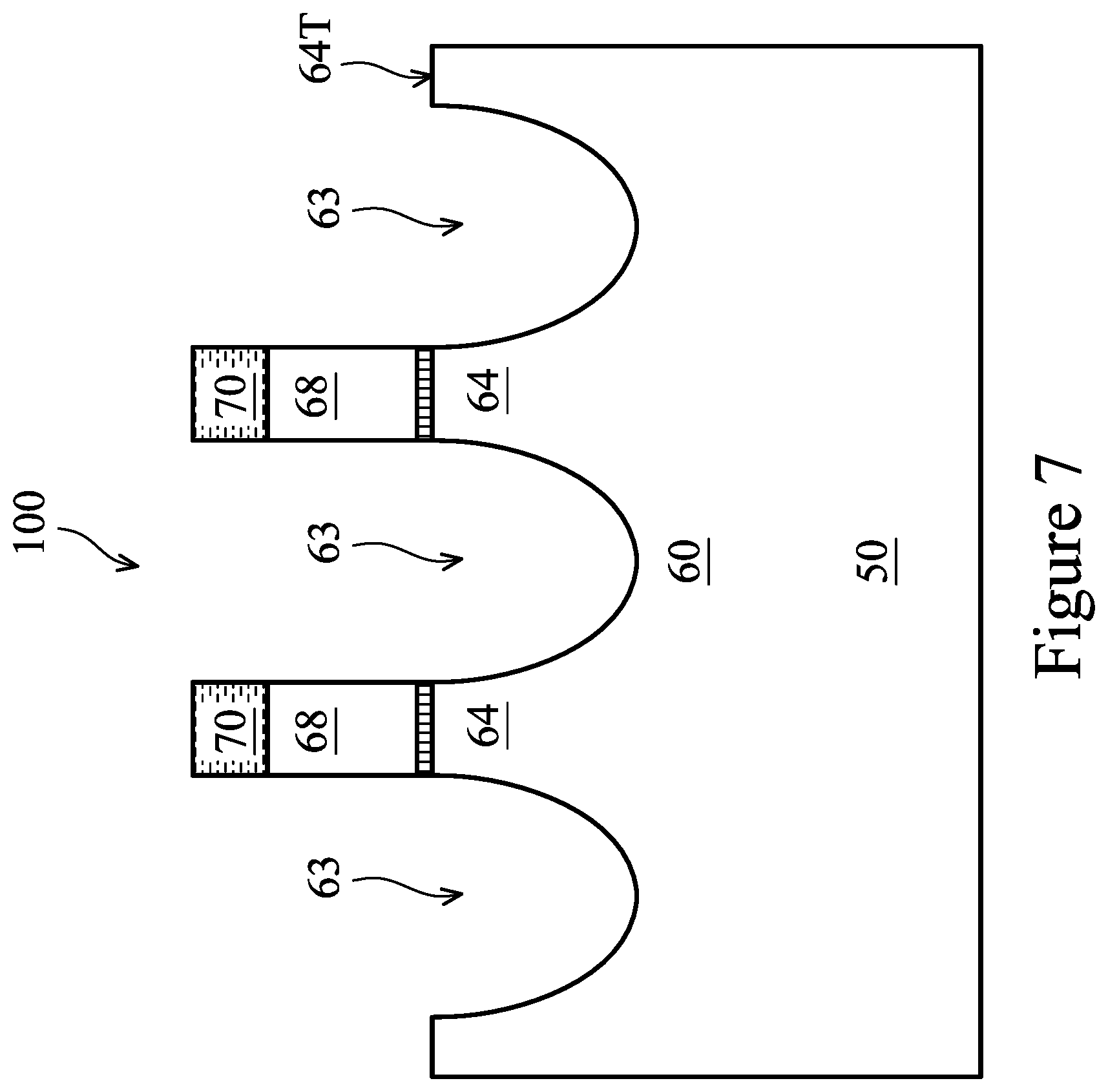 Patent US11776851 Figure 7 – Semiconductor device with multi-layered source/drain regions having different dopant concentrations and manufacturing method thereof
