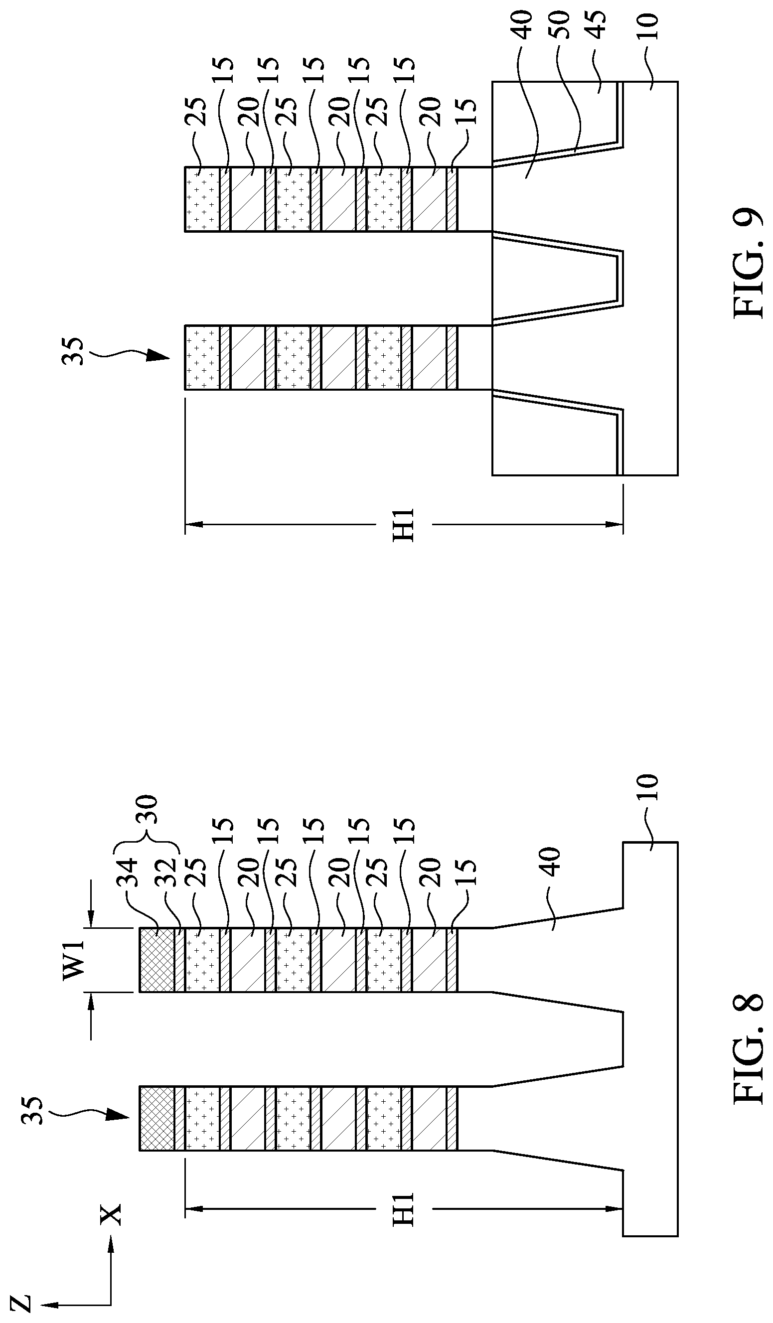 Patent US11776852 Figure 5 – Method of manufacturing a semiconductor device and a semiconductor device