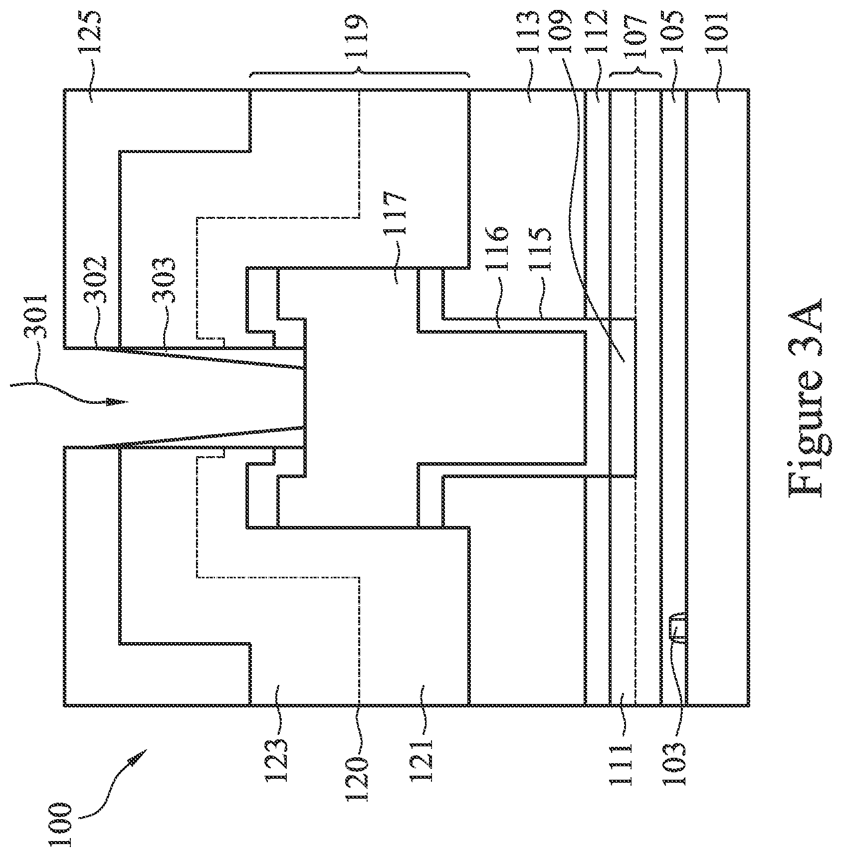 Patent US11776853 Figure 3 – Semiconductor device and method of manufacture