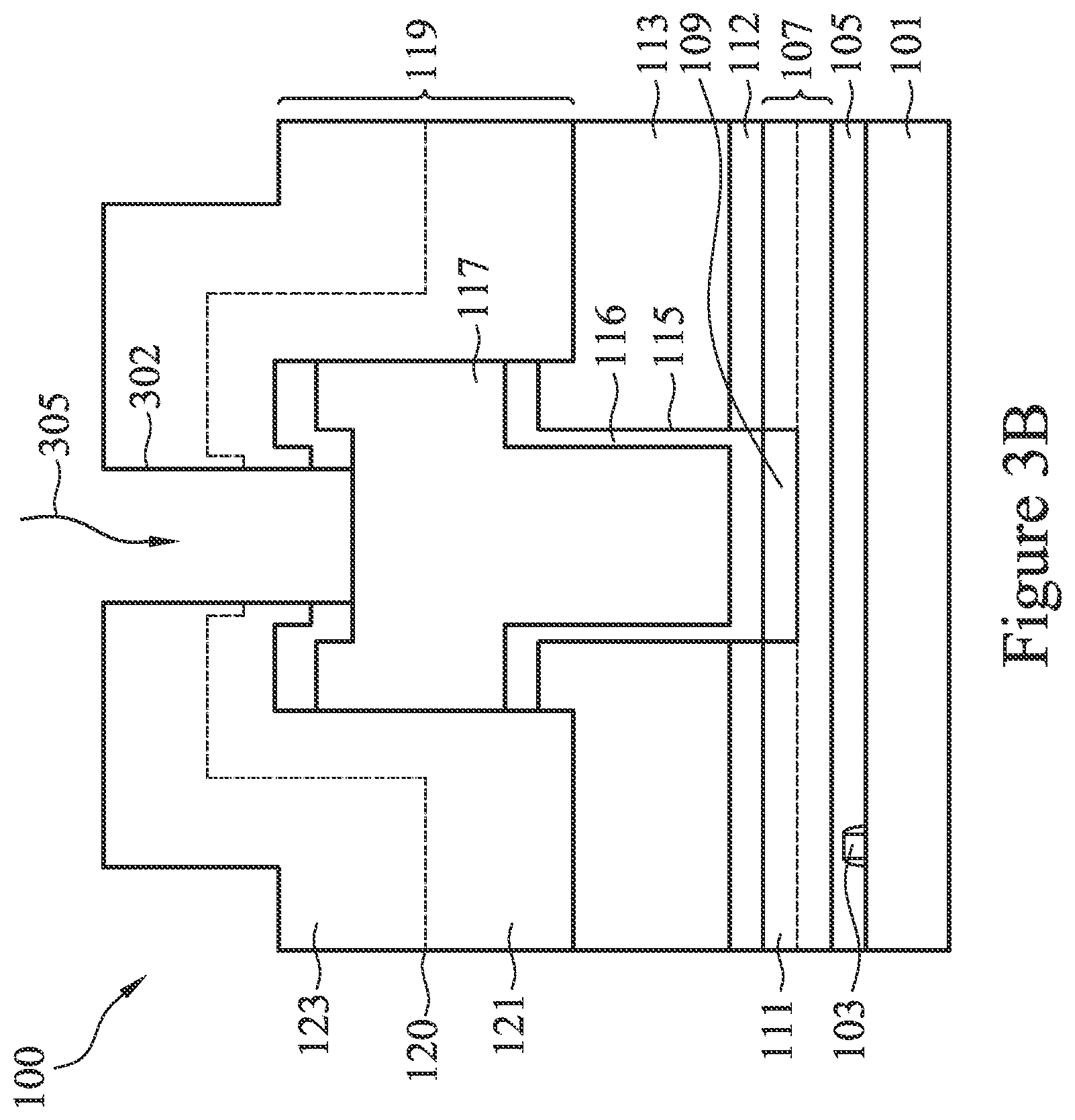 Patent US11776853 Figure 4 – Semiconductor device and method of manufacture