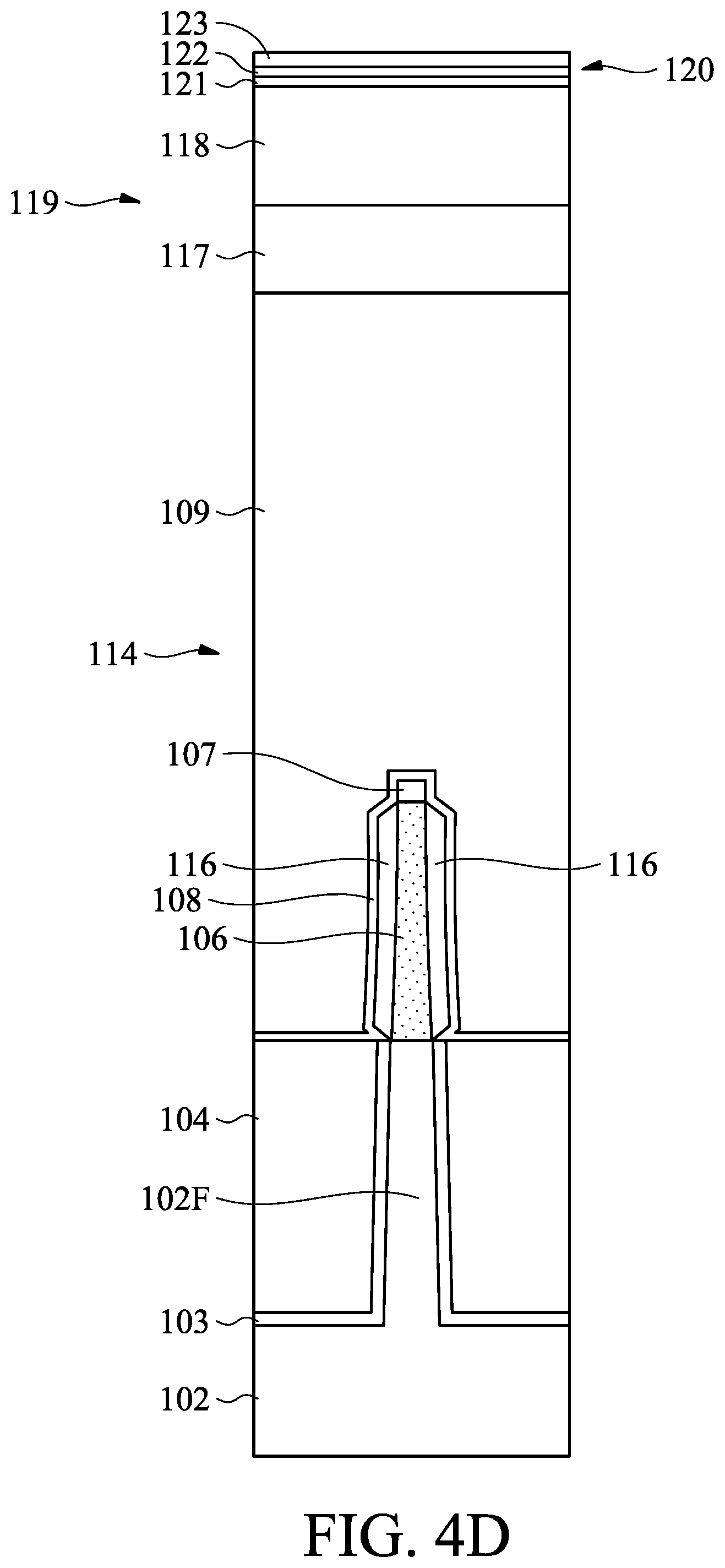 Patent US11776854 Figure 7 – Semiconductor structure with hybrid nanostructures