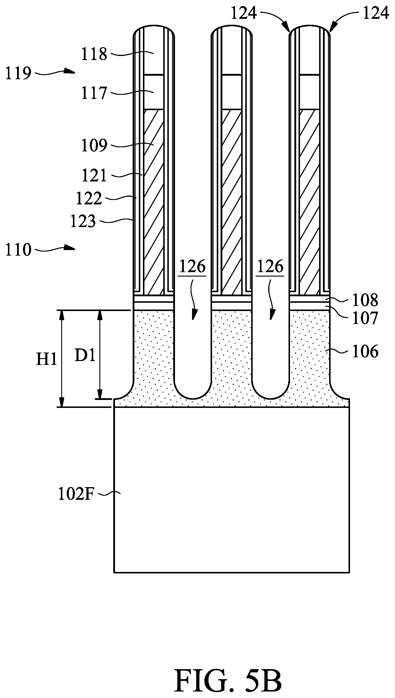 Patent US11776854 Figure 9 – Semiconductor structure with hybrid nanostructures