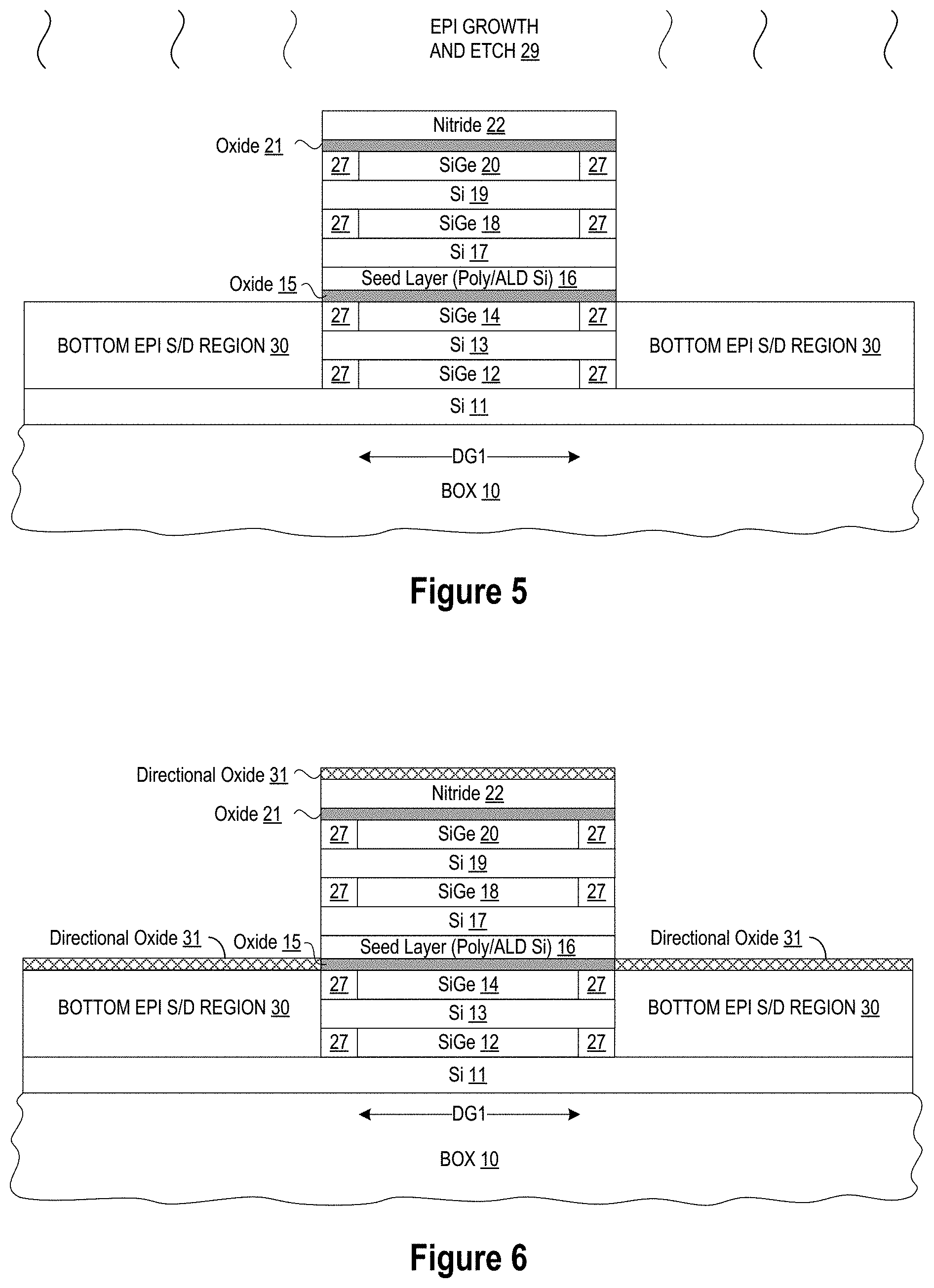 Patent US11776856 Figure 3 – Nanosheet transistors with different gate materials in same stack and method of making