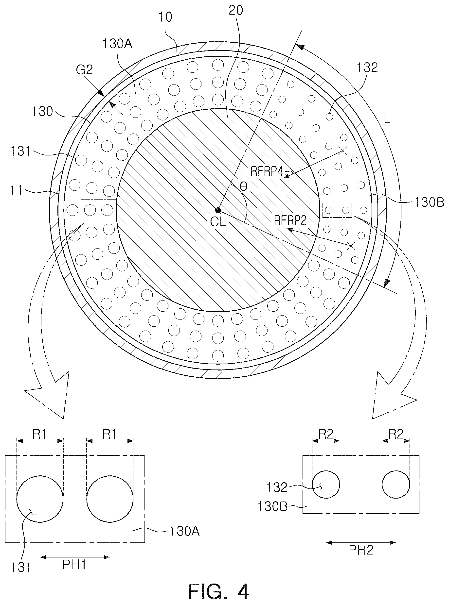 Patent US11776858 Figure 4 – Plasma apparatus and methods of manufacturing semiconductor device using the same
