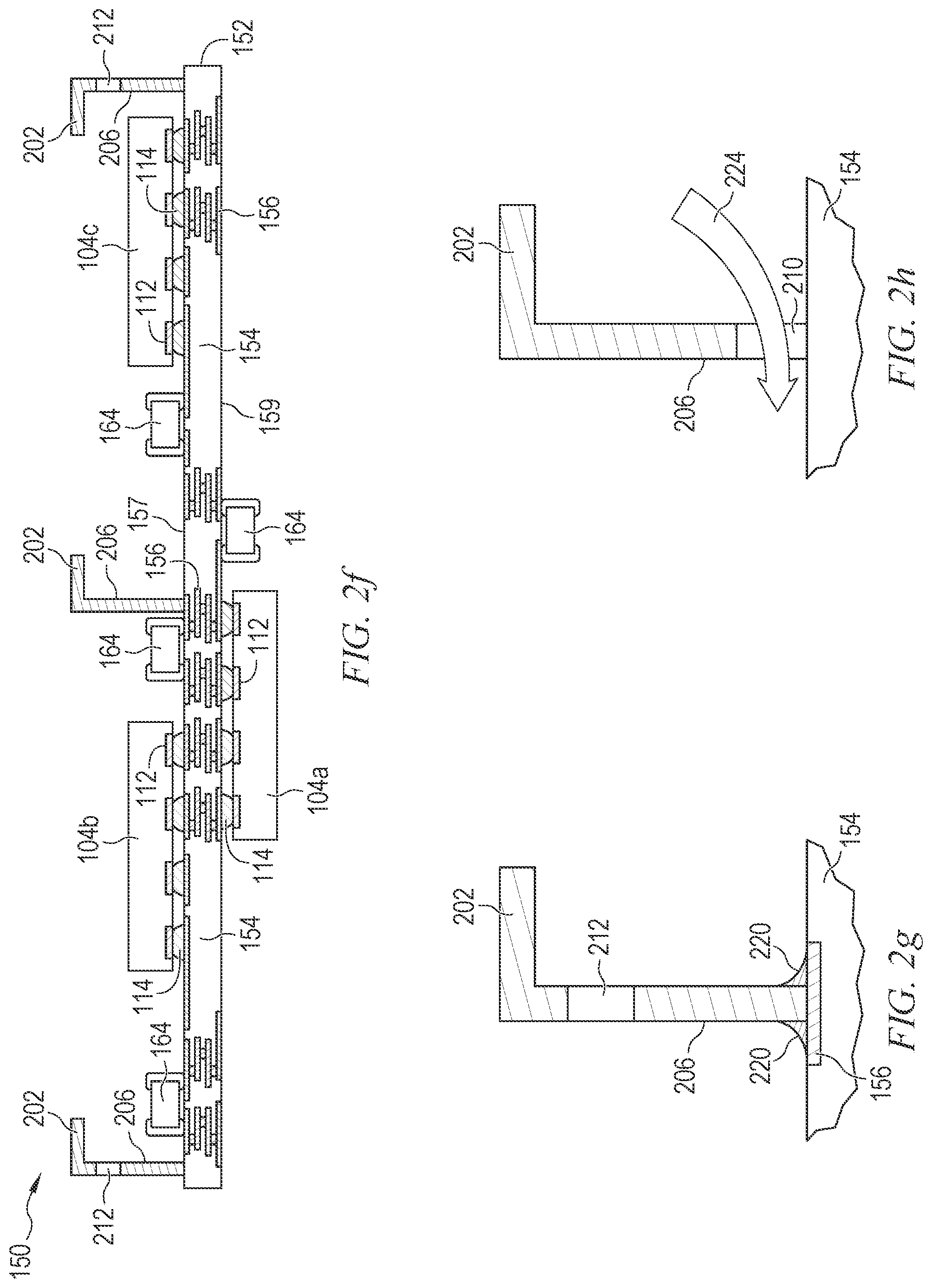 Patent US11776861 Figure 4 – Compartment shielding with metal frame and cap