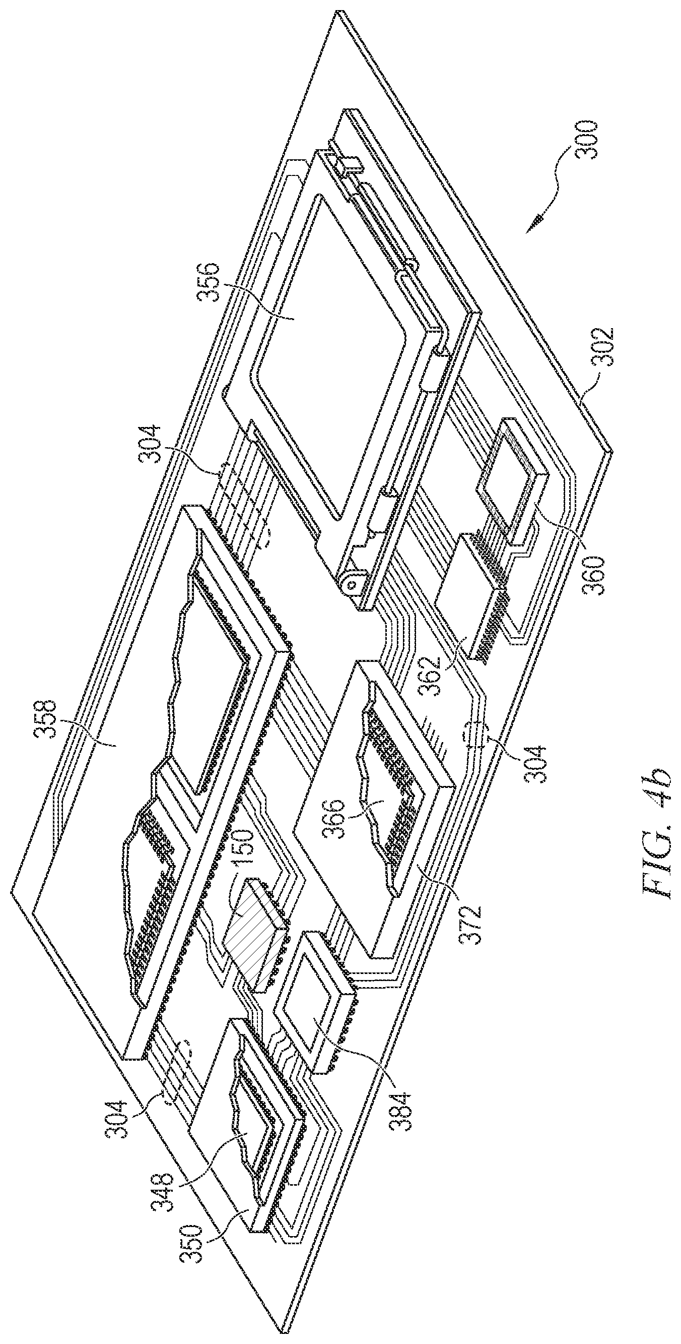 Patent US11776861 Figure 8 – Compartment shielding with metal frame and cap
