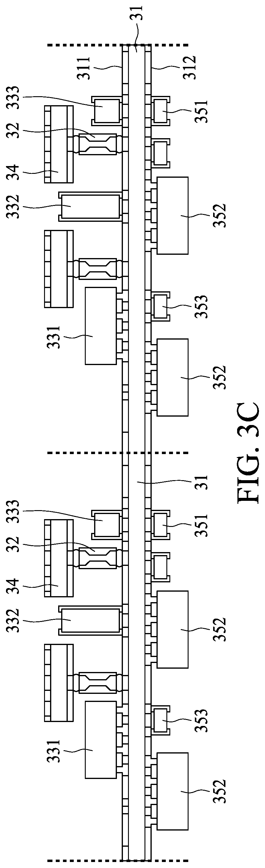 Patent US11776863 Figure 12 – Semiconductor device package