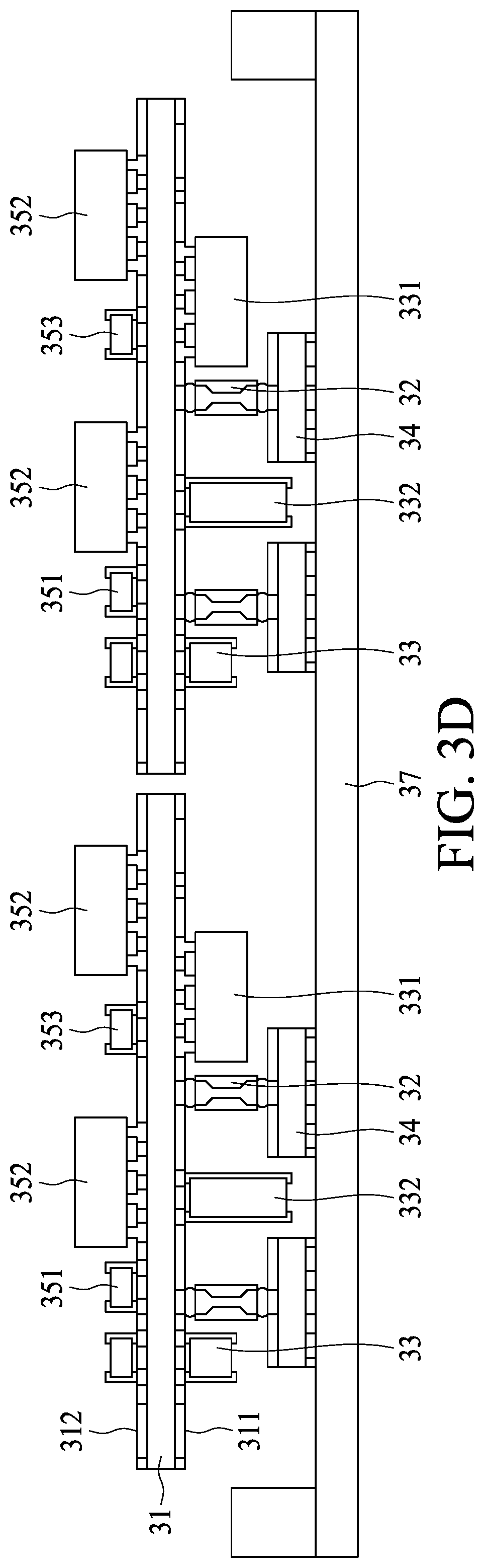Patent US11776863 Figure 13 – Semiconductor device package