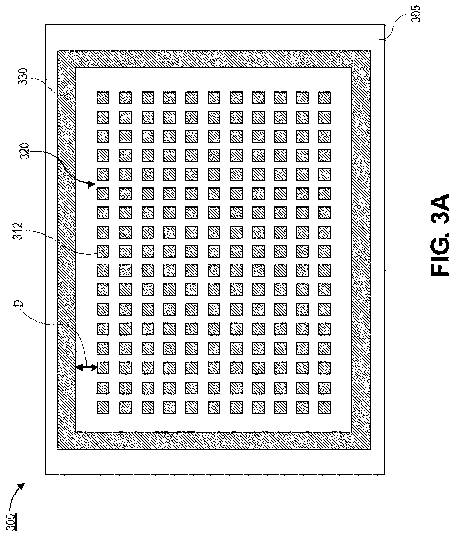 Patent US11776864 Figure 4 – Corner guard for improved electroplated first level interconnect bump height range