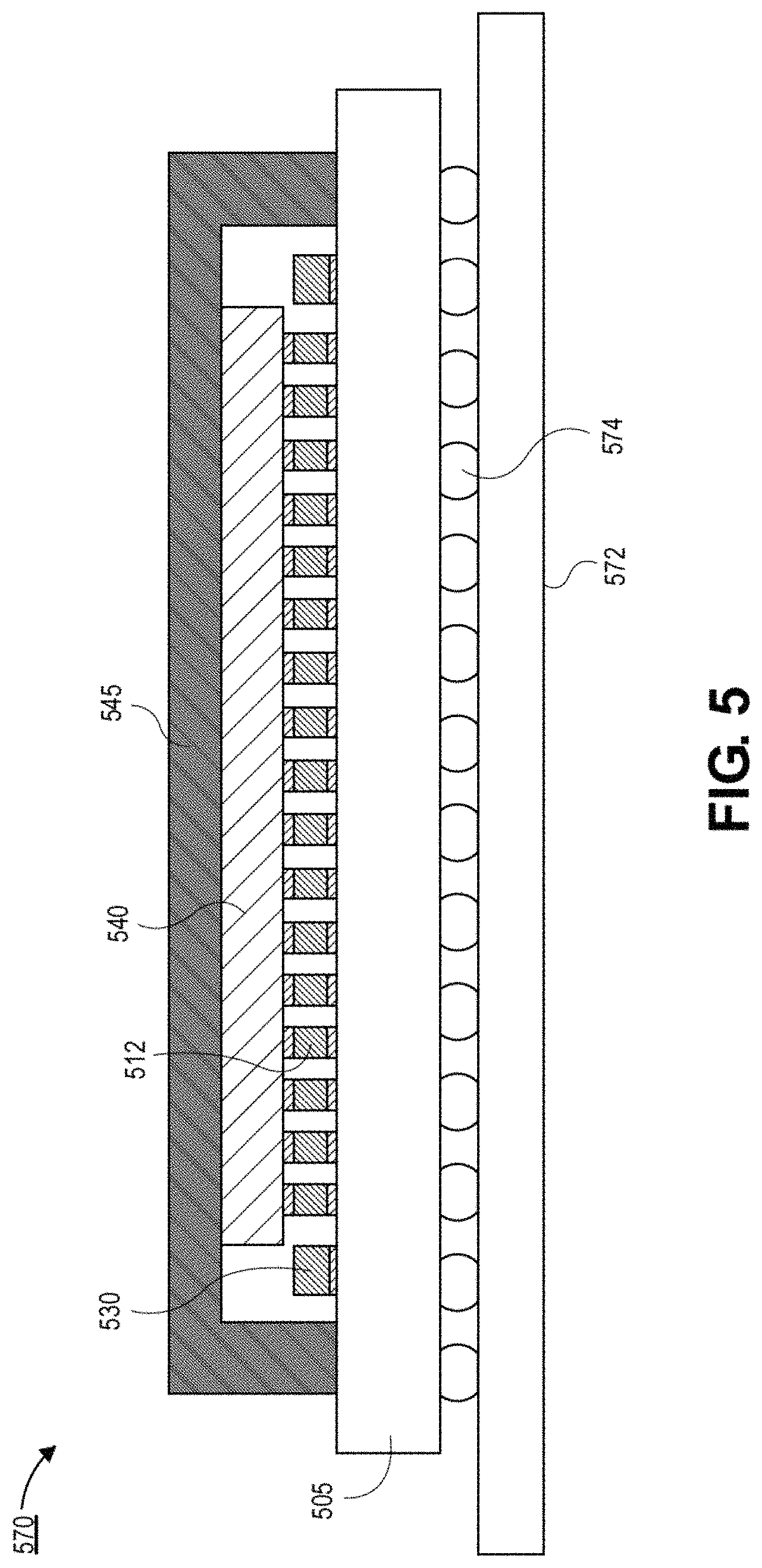 Patent US11776864 Figure 8 – Corner guard for improved electroplated first level interconnect bump height range